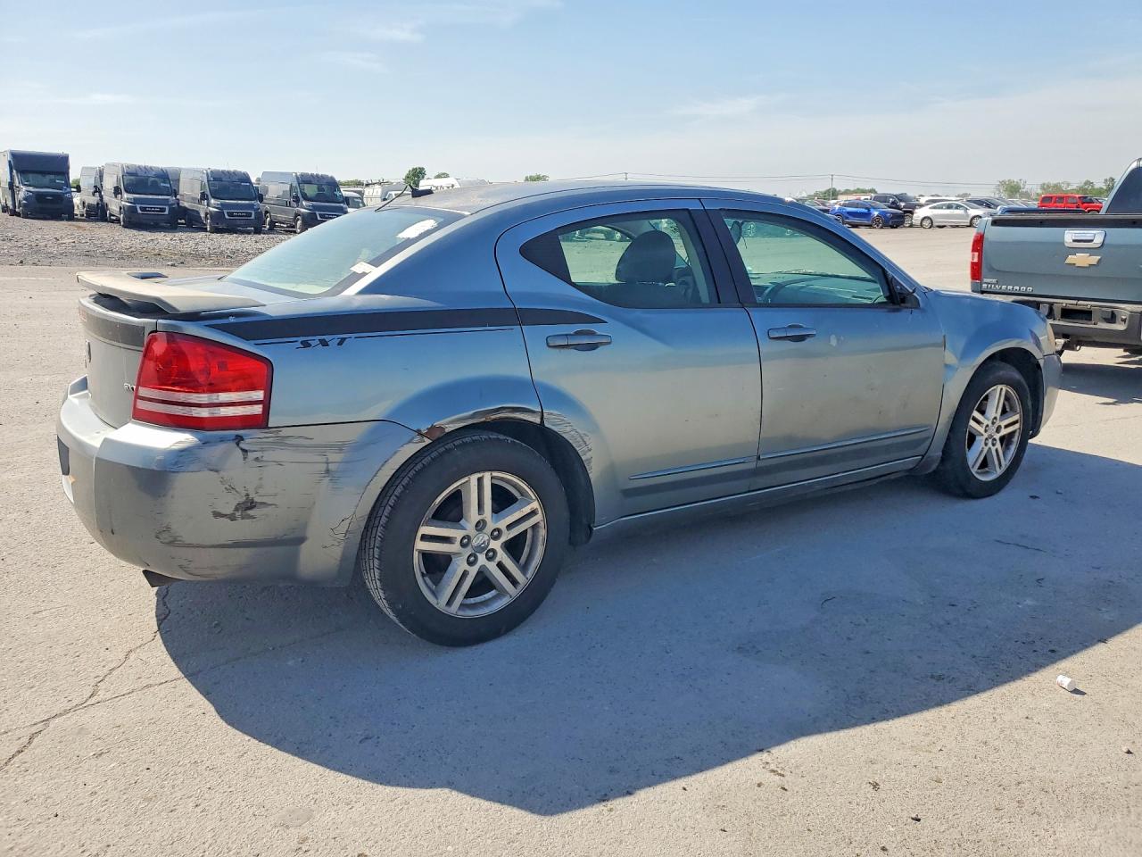 2008 Dodge Avenger Sxt Blue vin: 1B3LC56K38N612672