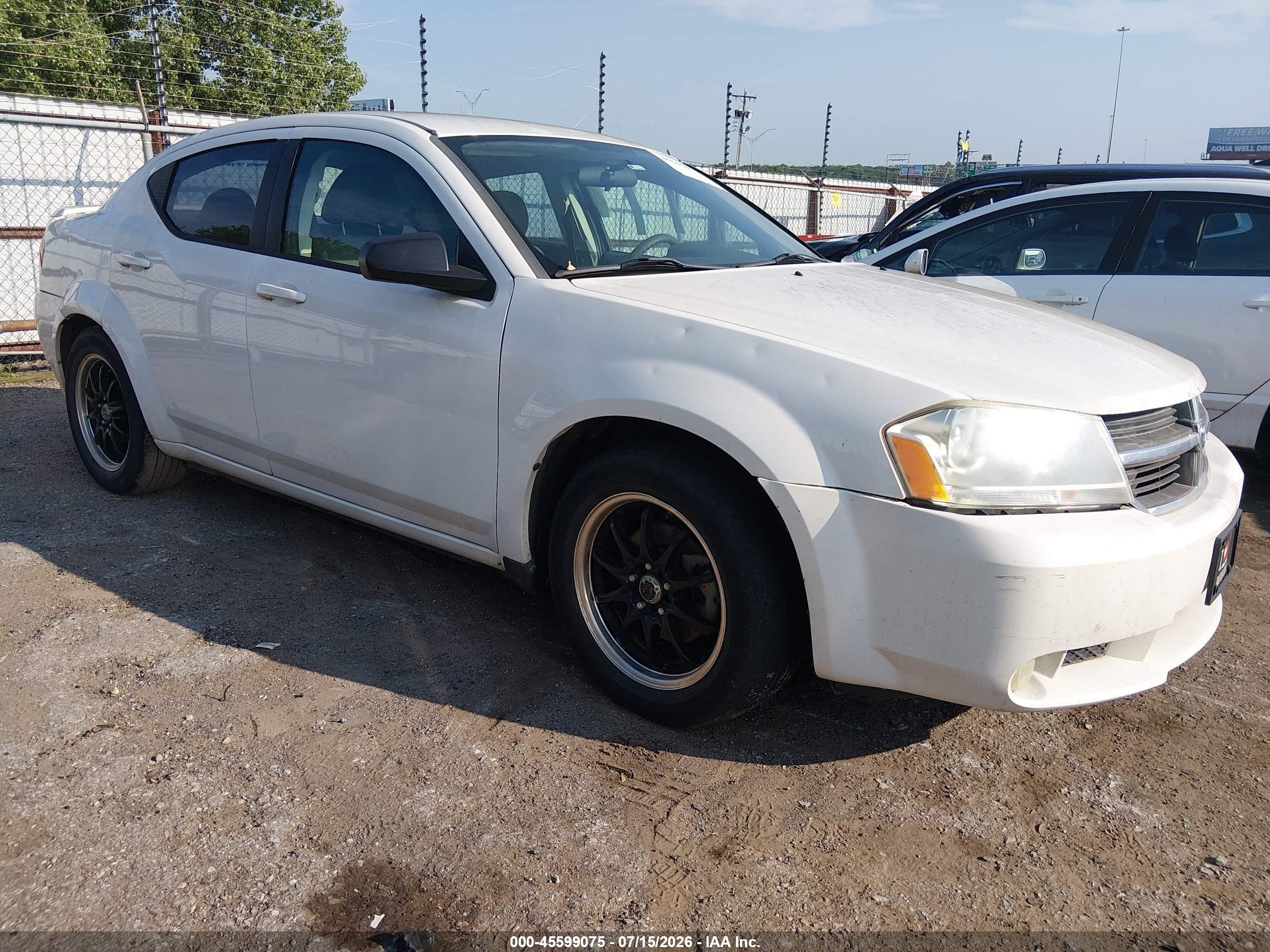 2008 Dodge Avenger Sxt Белый vin: 1B3LC56K58N131368