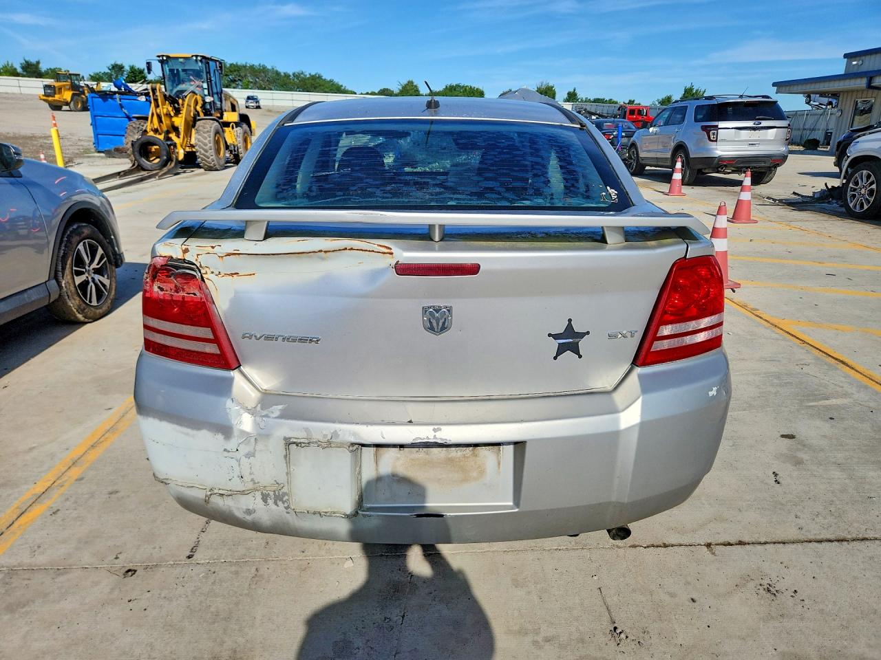 2008 Dodge Avenger Sxt Gray vin: 1B3LC56K78N159396