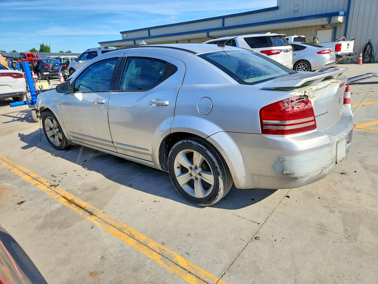 2008 Dodge Avenger Sxt Gray vin: 1B3LC56K78N159396