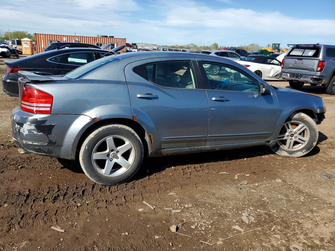 2008 Hond 2008 Dodge Avenger Gray vin: 1B3LC56K88N233005