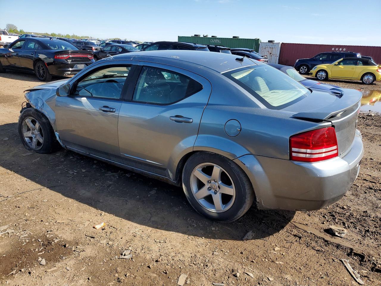 2008 Hond 2008 Dodge Avenger Gray vin: 1B3LC56K88N233005