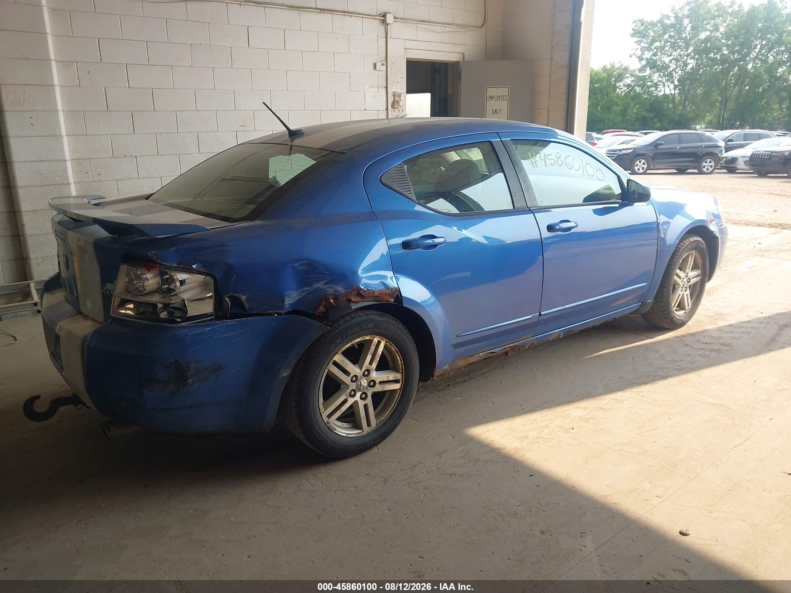 2008 Dodge Avenger Sxt Blue vin: 1B3LC56K88N615678