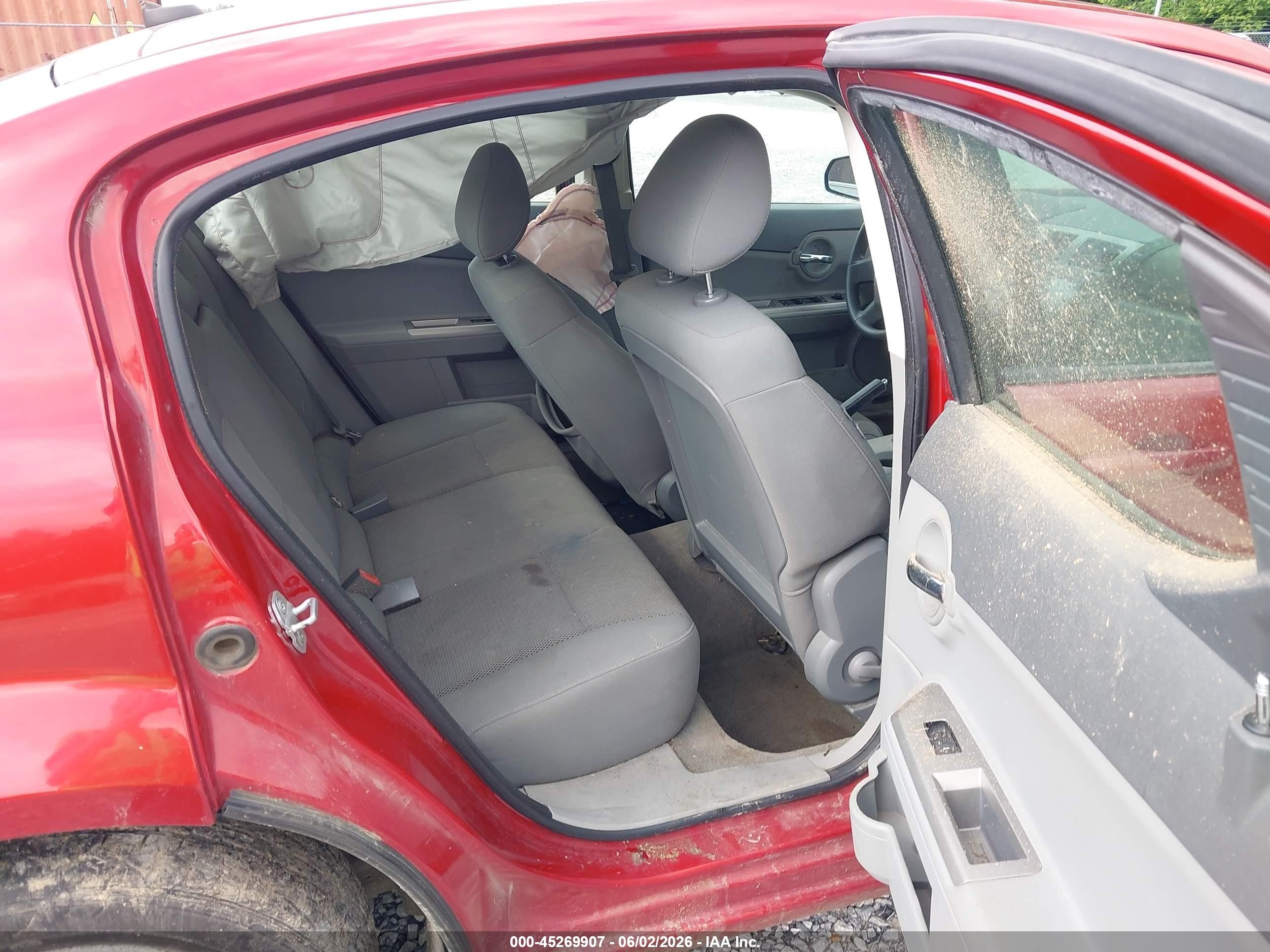 2008 Dodge Avenger Sxt Red vin: 1B3LC56K98N298560