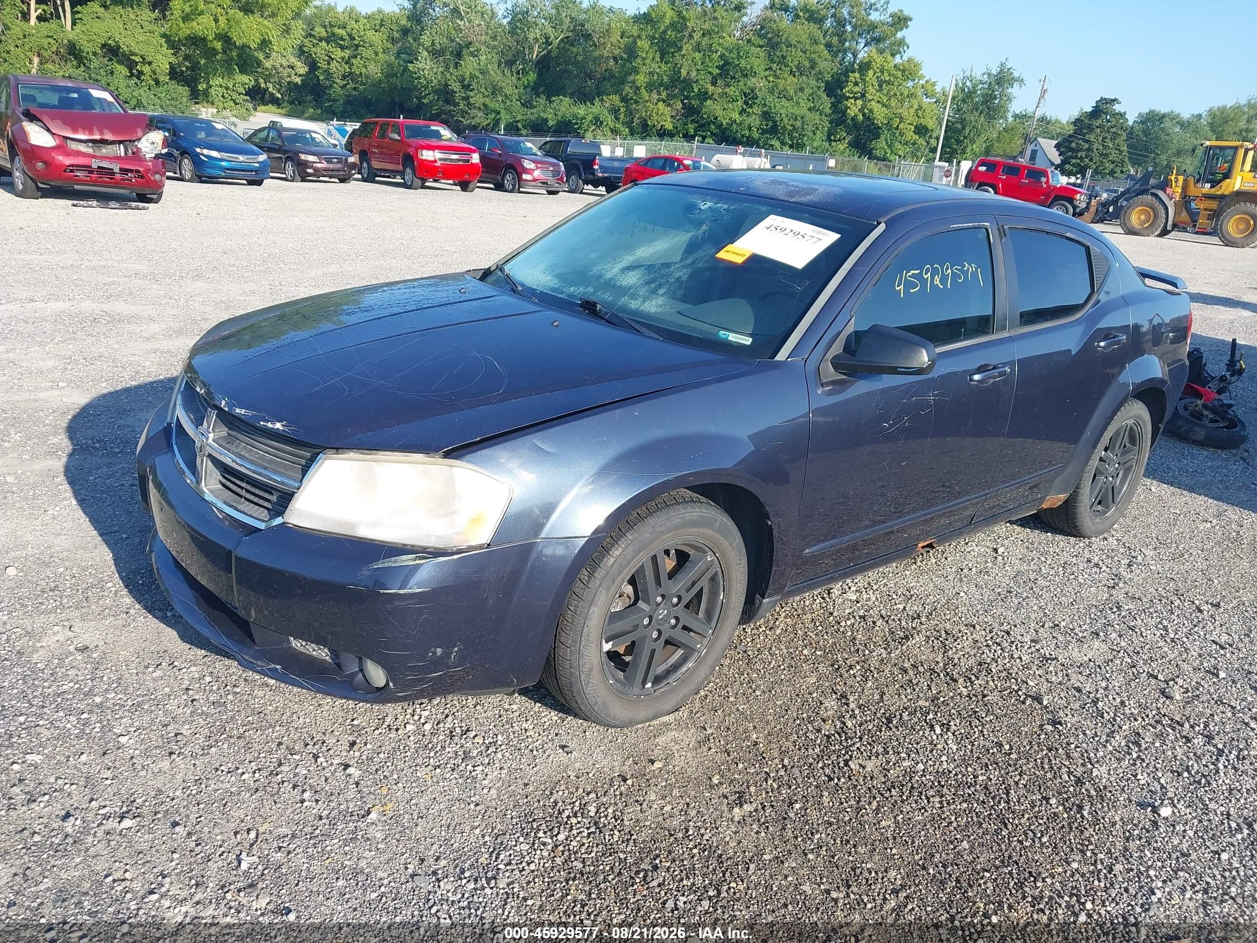 2008 Dodge Avenger Sxt Black vin: 1B3LC56K98N688137