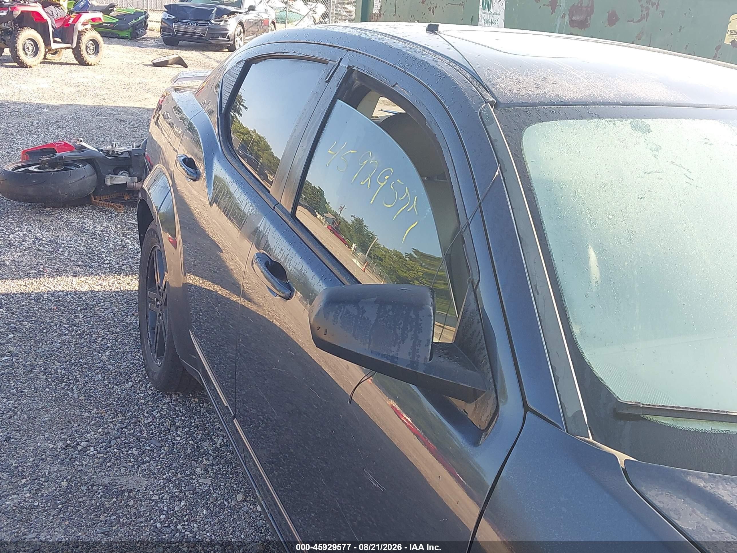 2008 Dodge Avenger Sxt Black vin: 1B3LC56K98N688137