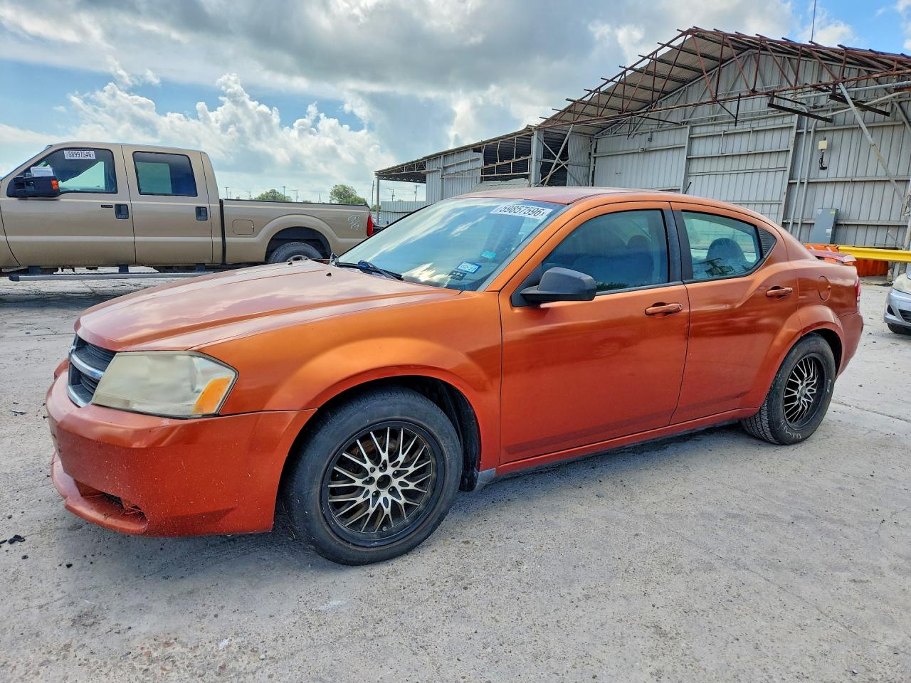 2008 Dodge Avenger Sxt Orange vin: 1B3LC56R18N150030