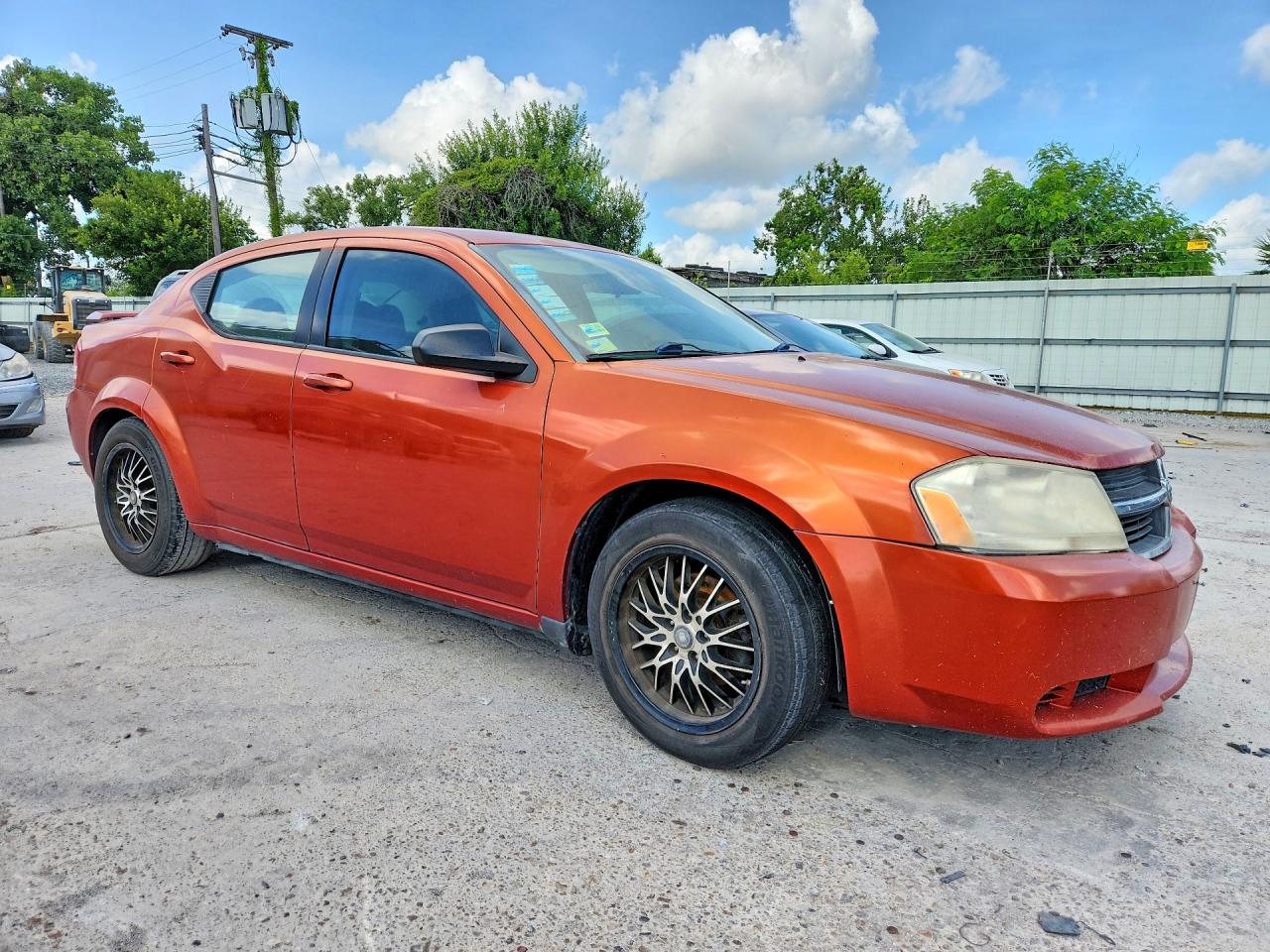 2008 Dodge Avenger Sxt Orange vin: 1B3LC56R18N150030