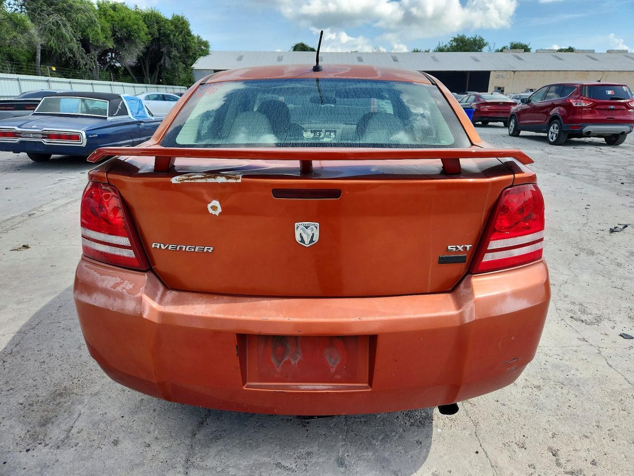 2008 Dodge Avenger Sxt Orange vin: 1B3LC56R18N150030
