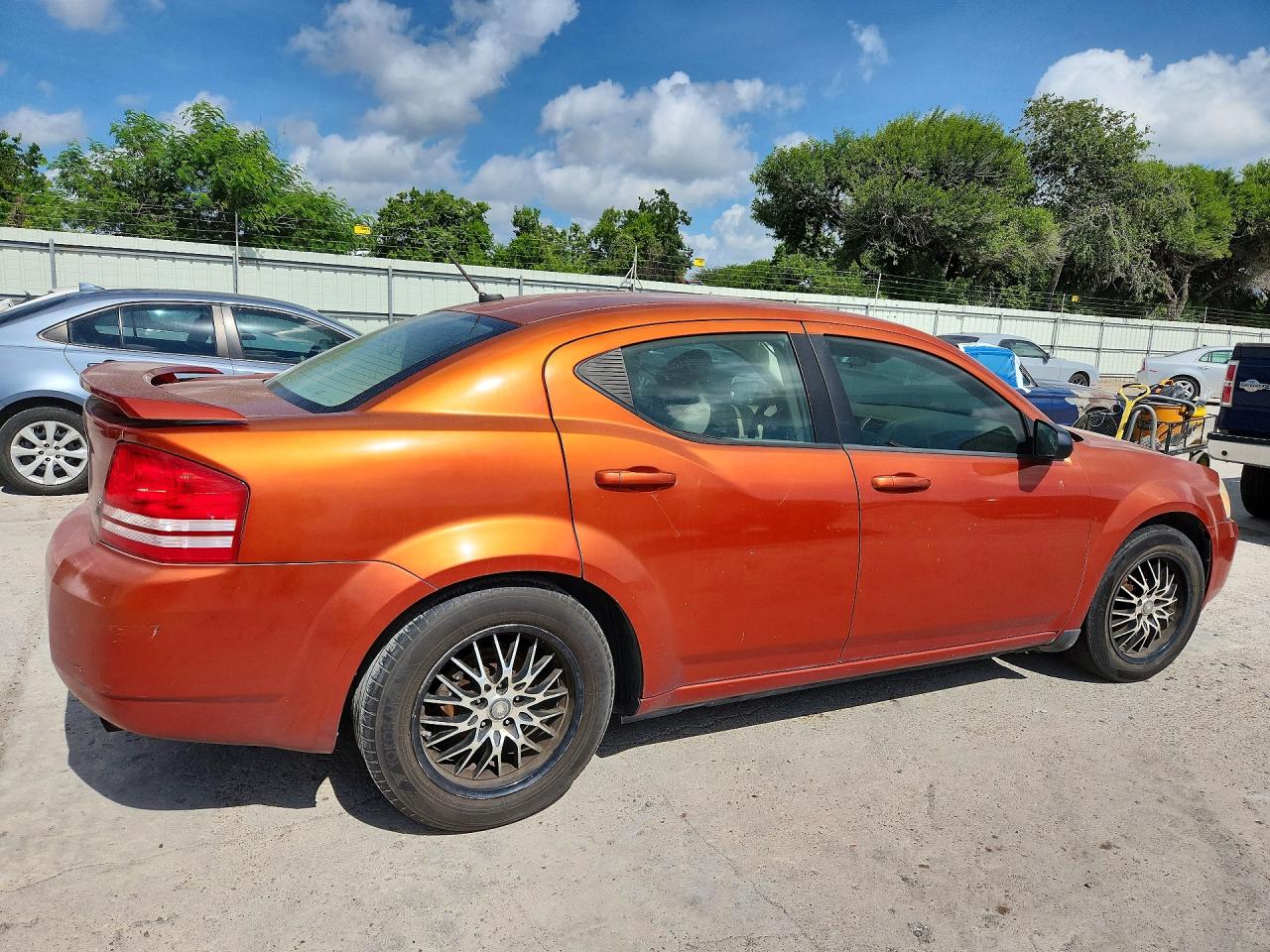 2008 Dodge Avenger Sxt Orange vin: 1B3LC56R18N150030