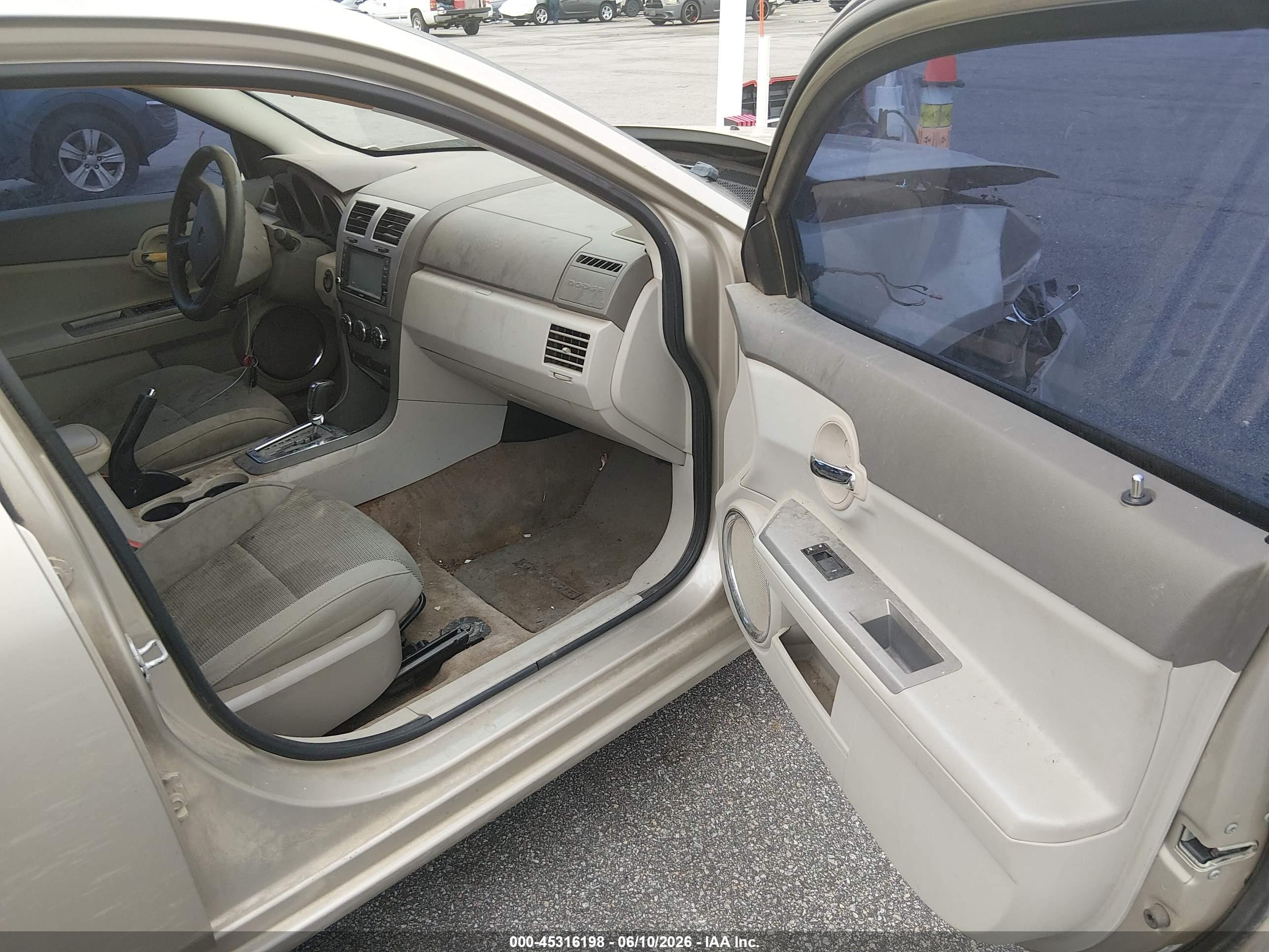 2008 Dodge Avenger Sxt Tan vin: 1B3LC56R28N272976