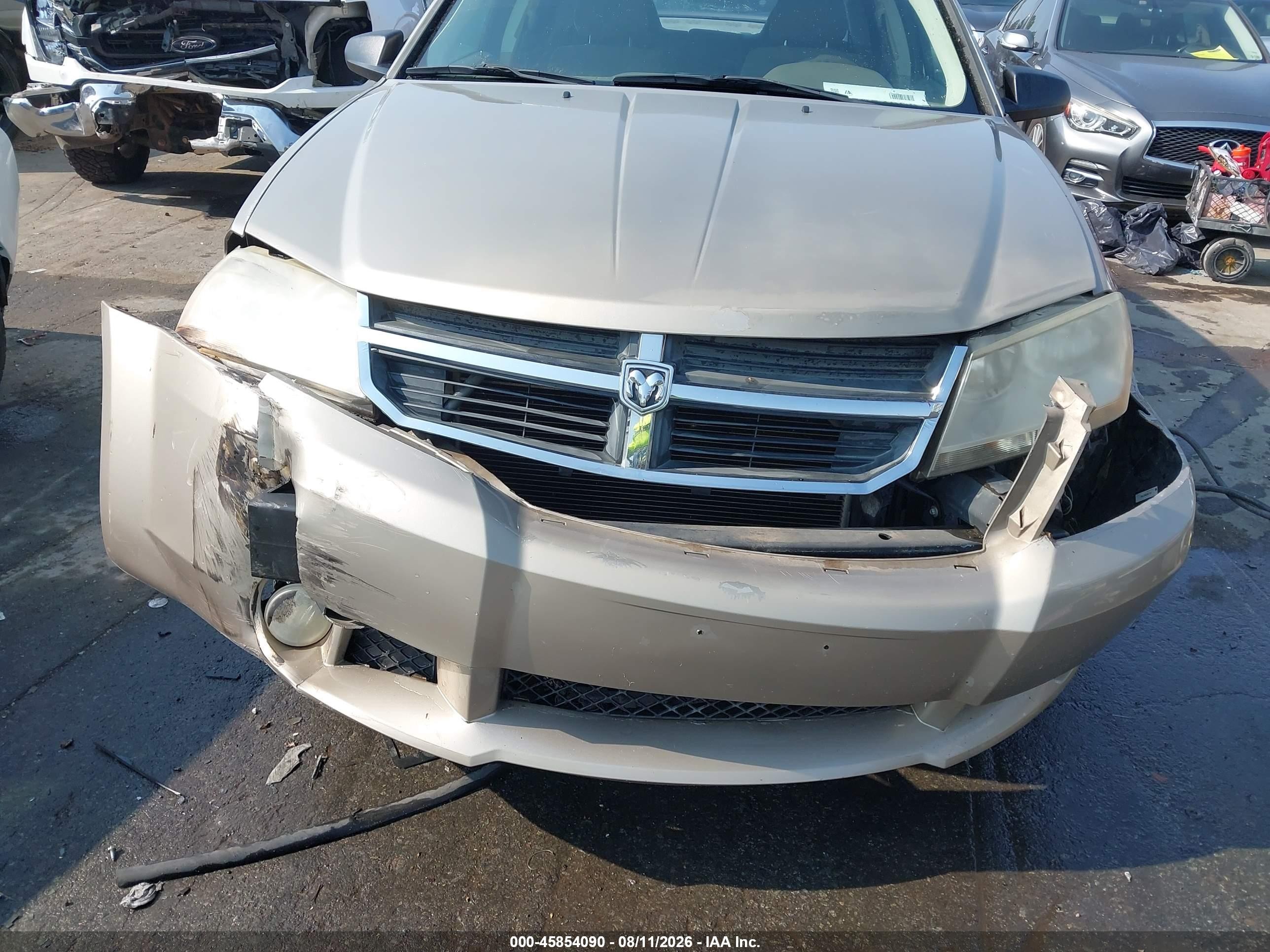 2008 Dodge Avenger Sxt Золотой vin: 1B3LC56R38N277569
