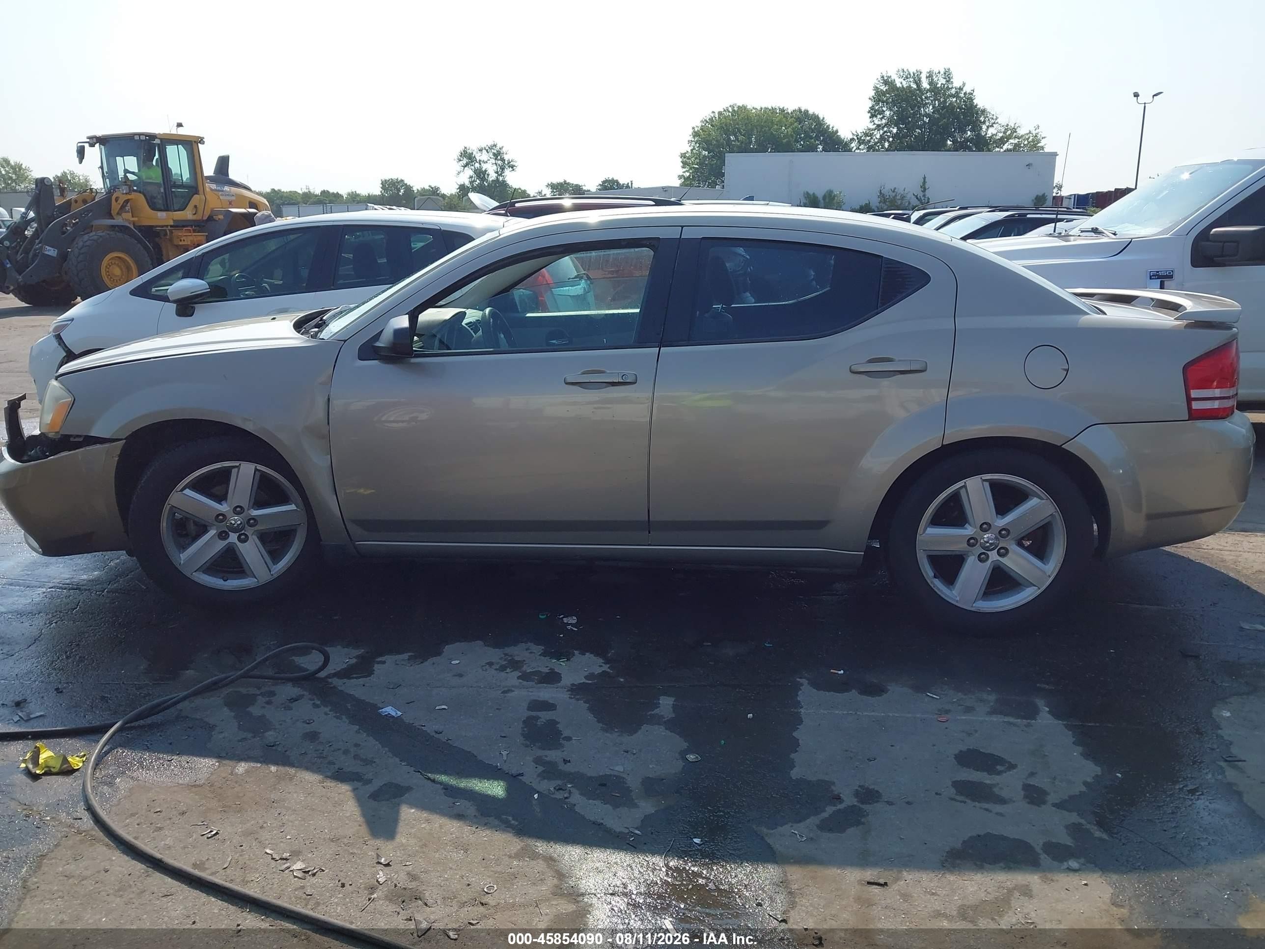 2008 Dodge Avenger Sxt Золотой vin: 1B3LC56R38N277569