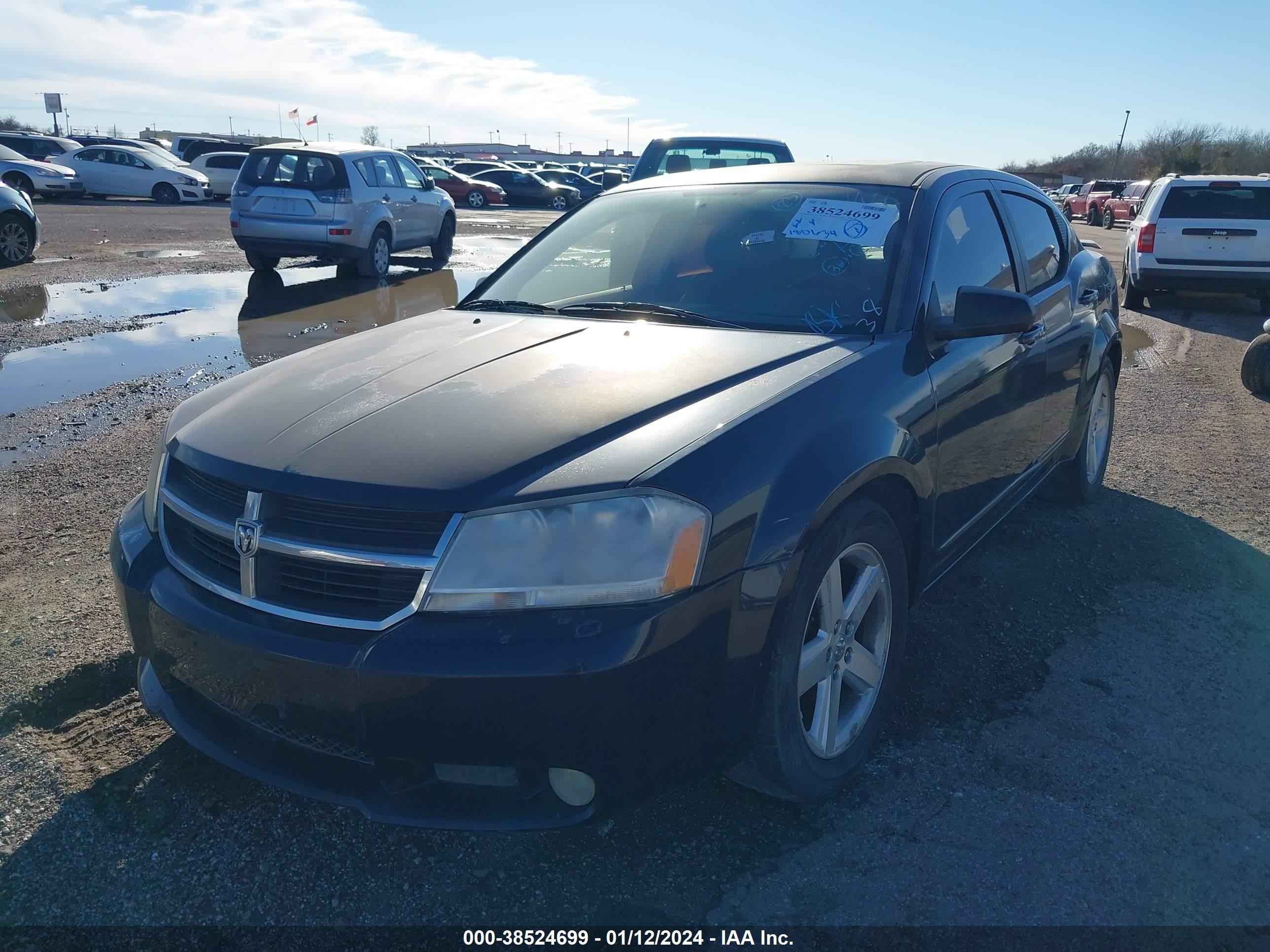 2008 Dodge Avenger Sxt Blue vin: 1B3LC56R68N259468