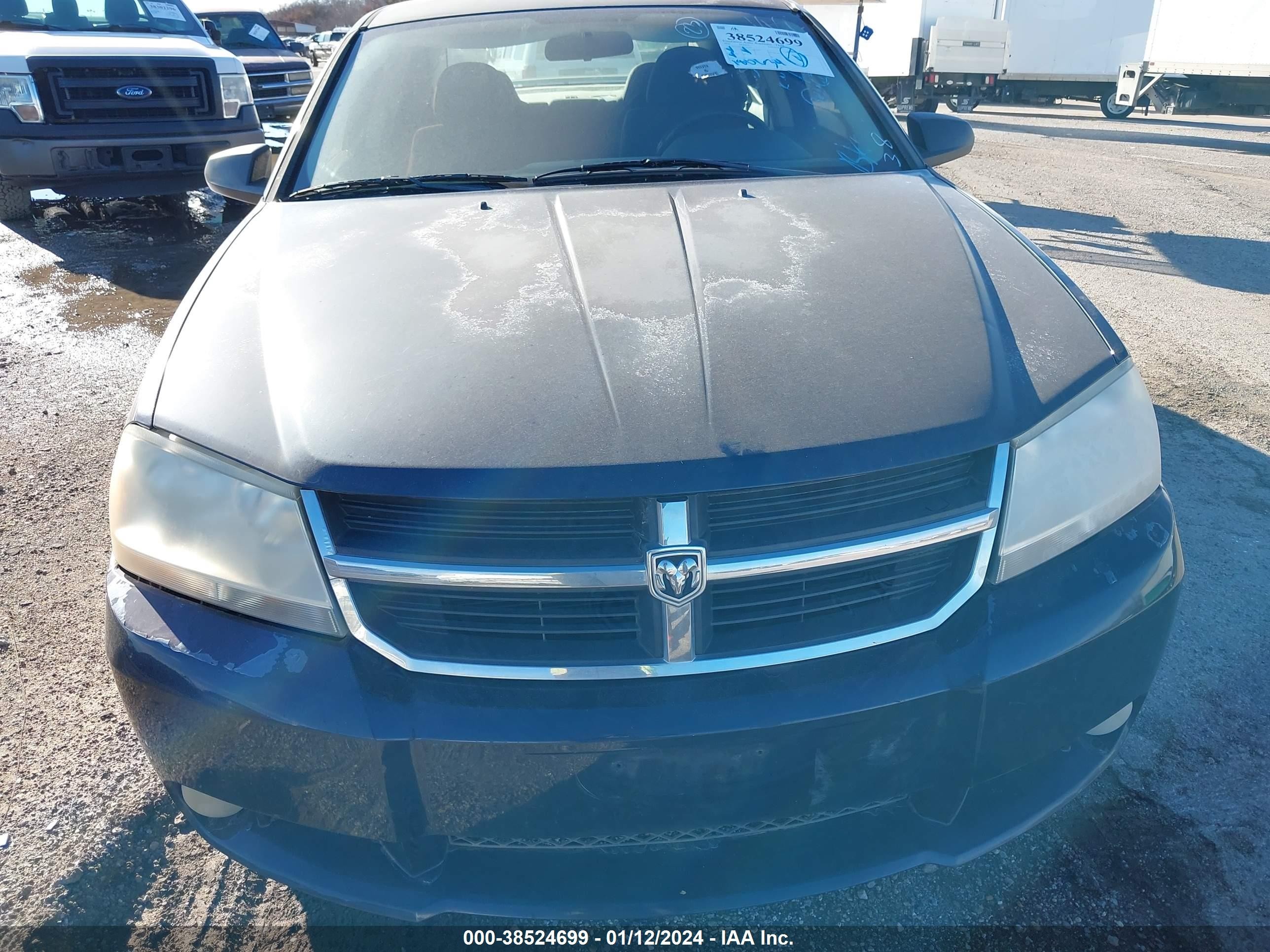 2008 Dodge Avenger Sxt Blue vin: 1B3LC56R68N259468