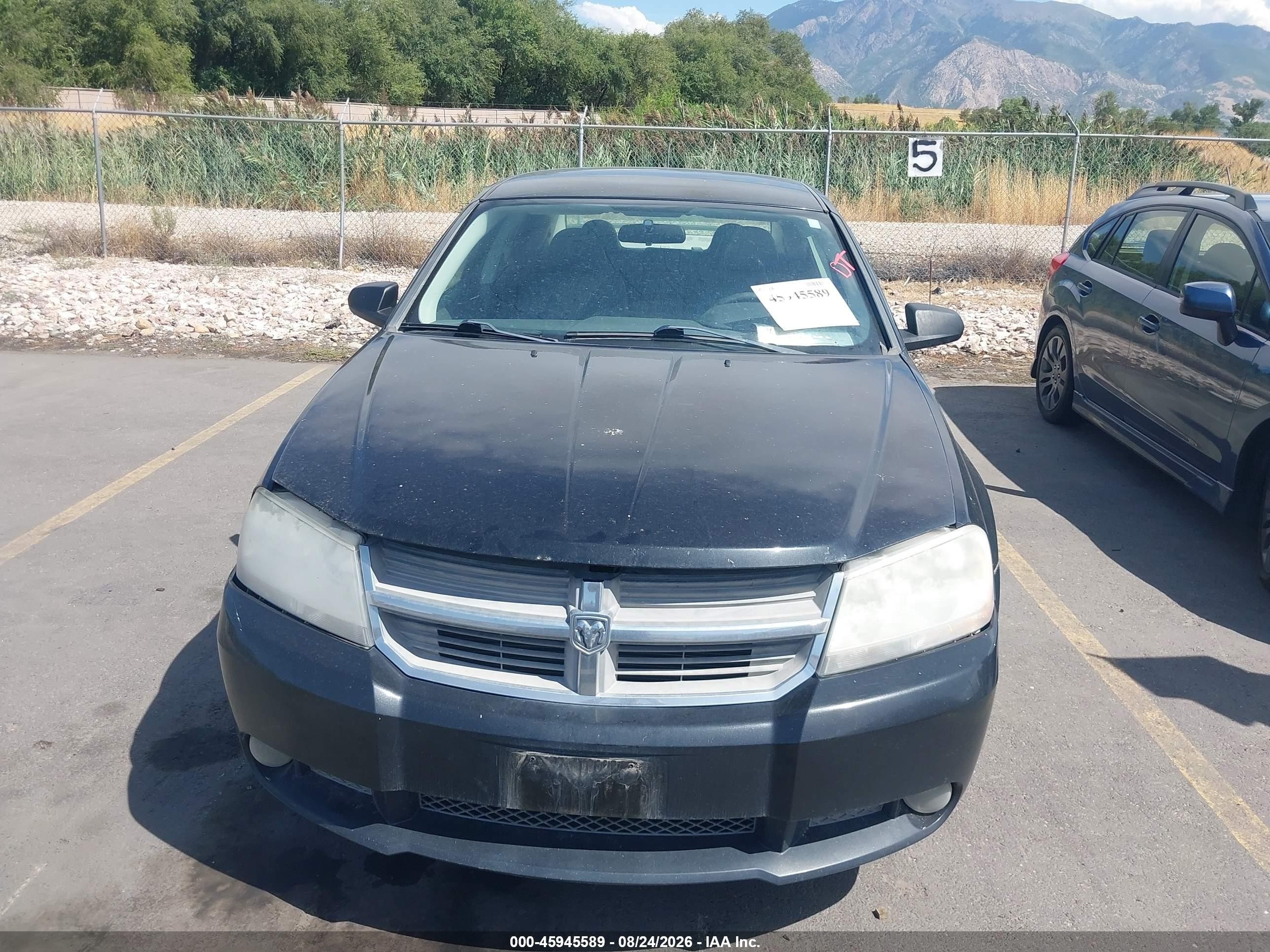 2008 Dodge Avenger Sxt Black vin: 1B3LC56R68N606054