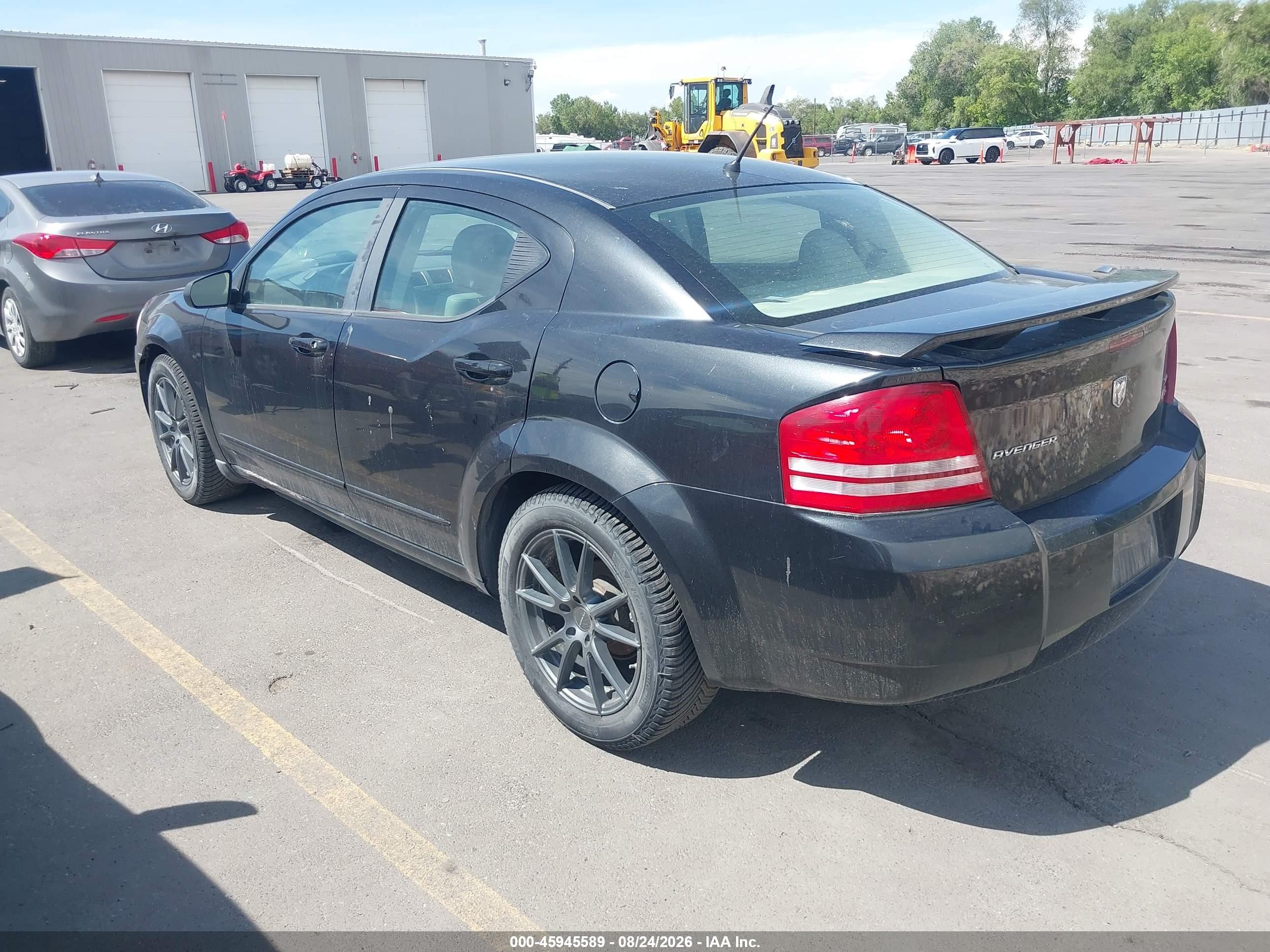 2008 Dodge Avenger Sxt Black vin: 1B3LC56R68N606054