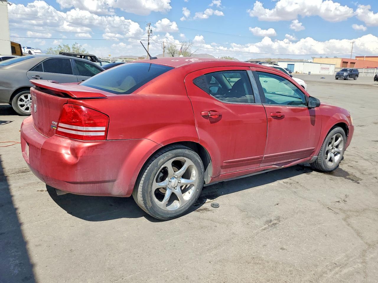 2008 Dodge Avenger Sxt Maroon vin: 1B3LC56R88N571033