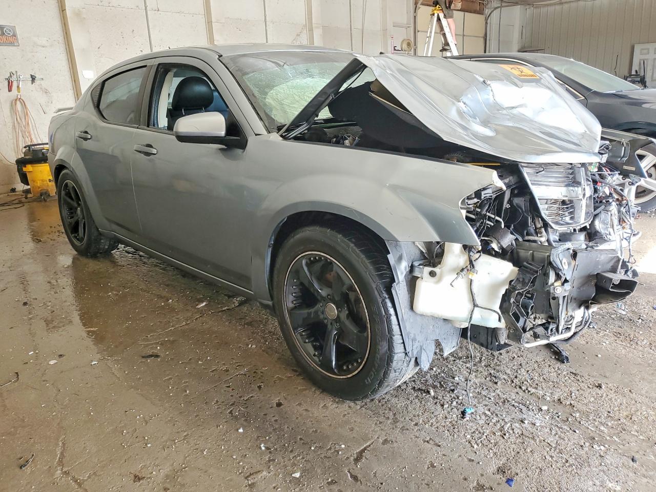 2009 Dodge Avenger Sxt Silver vin: 1B3LC56V99N553719