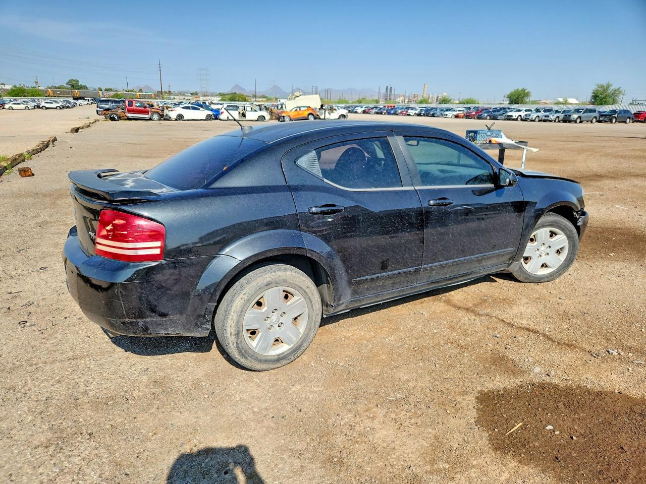 2008 Dodge Avenger R/t Black vin: 1B3LC76M28N638113