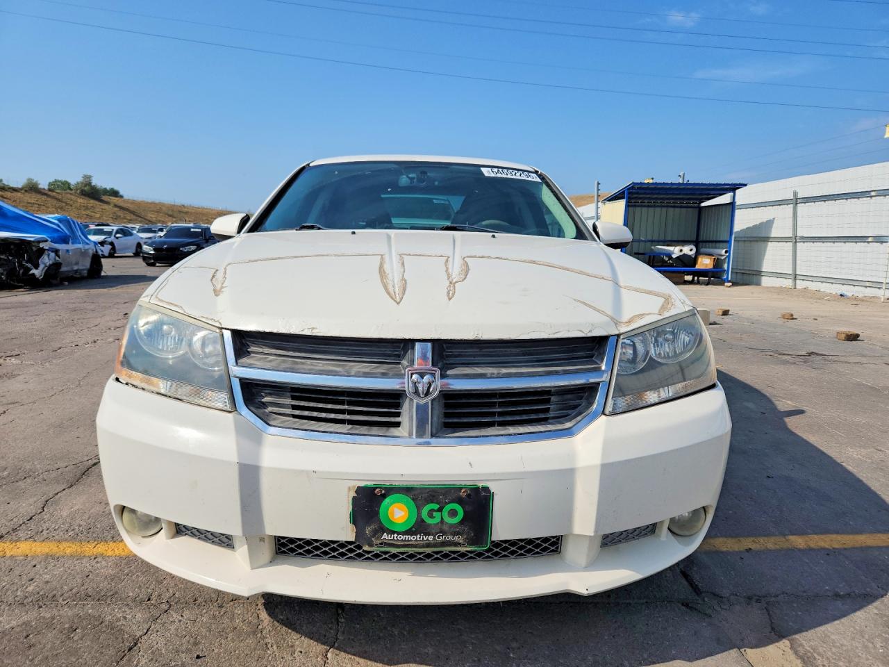 2008 Dodge Avenger R/t White vin: 1B3LC76M48N690052