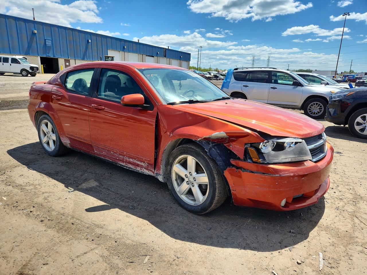 2008 Dodge Avenger R Оранжевый vin: 1B3LC76M88N655143