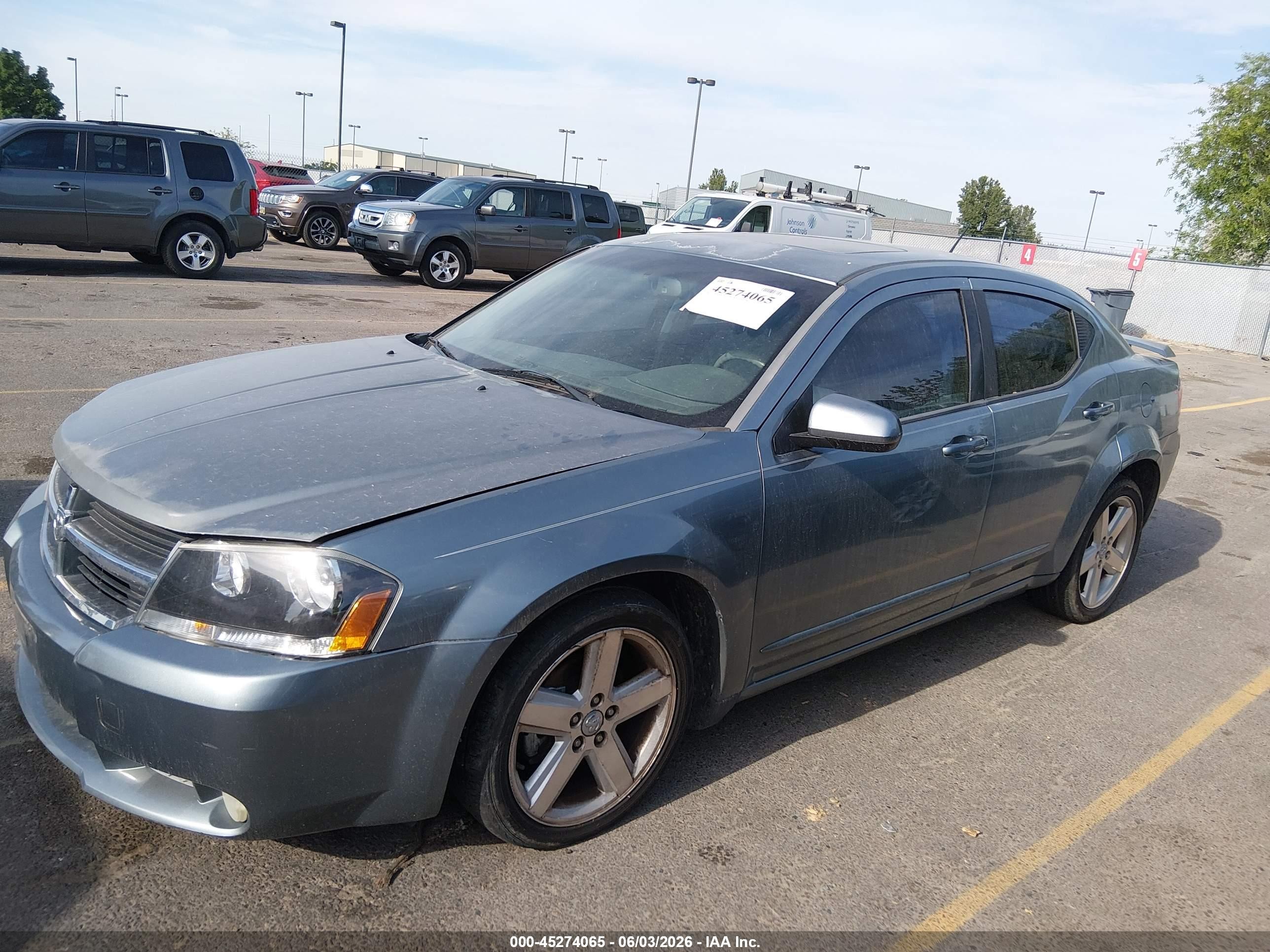 2008 Dodge Avenger R/t Silver vin: 1B3LD76M78N629579