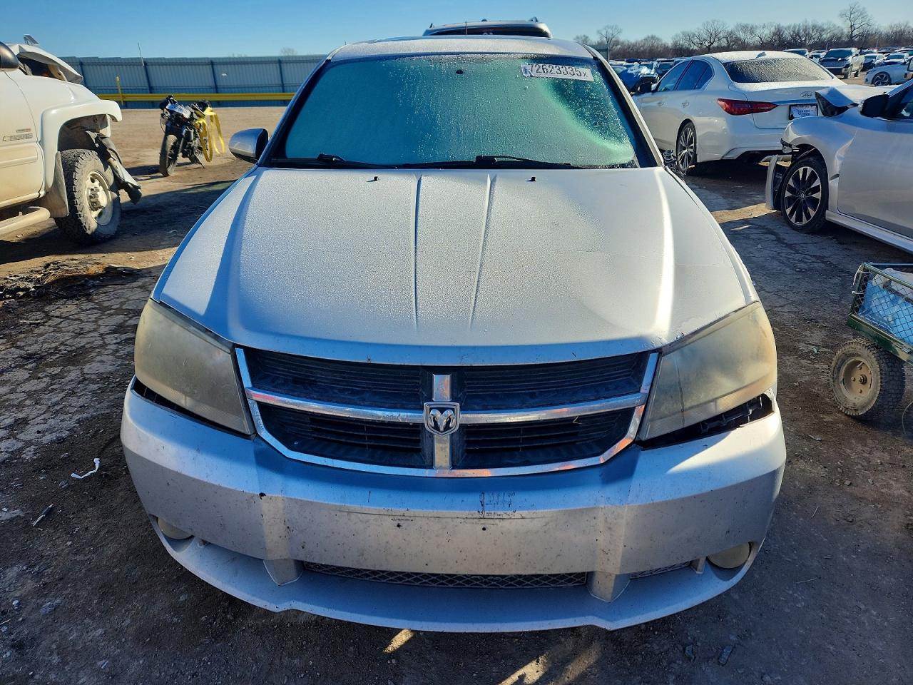 2008 Dodge Avenger R/t Серебряный vin: 1B3LD76M88N672344