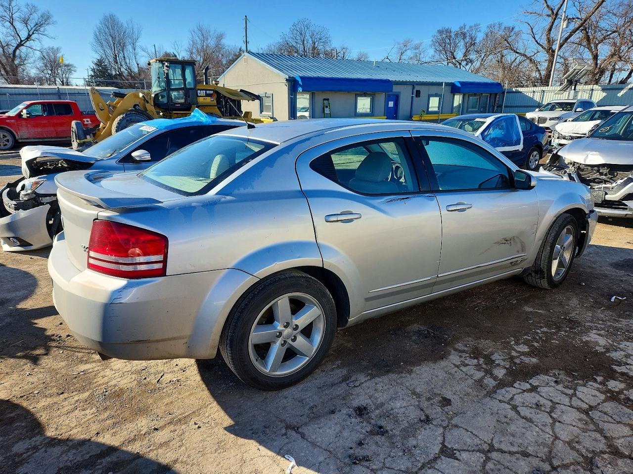 2008 Dodge Avenger R/t Серебряный vin: 1B3LD76M88N672344