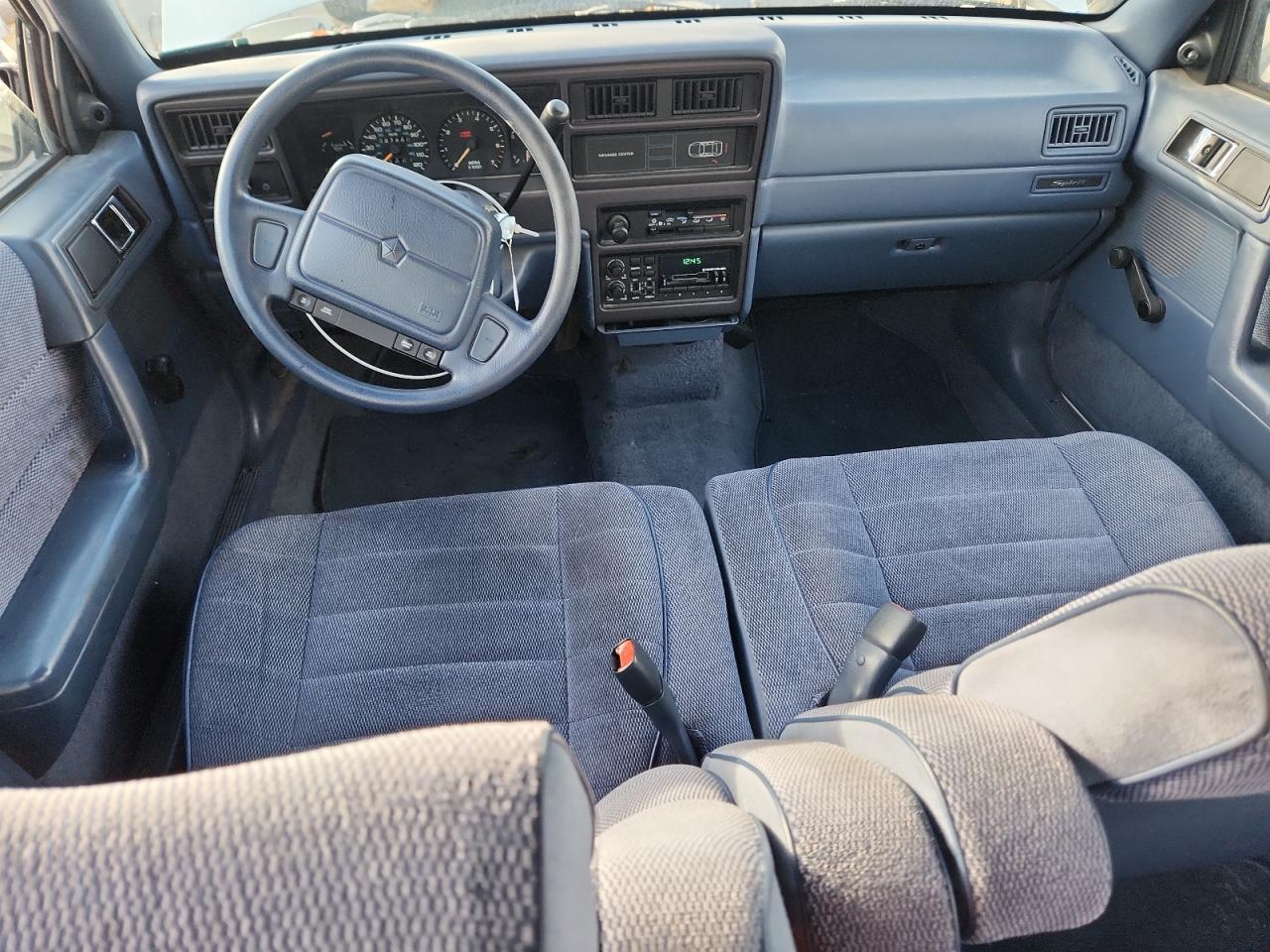 1991 Dodge Spirit White vin: 1B3XA4635MF524205