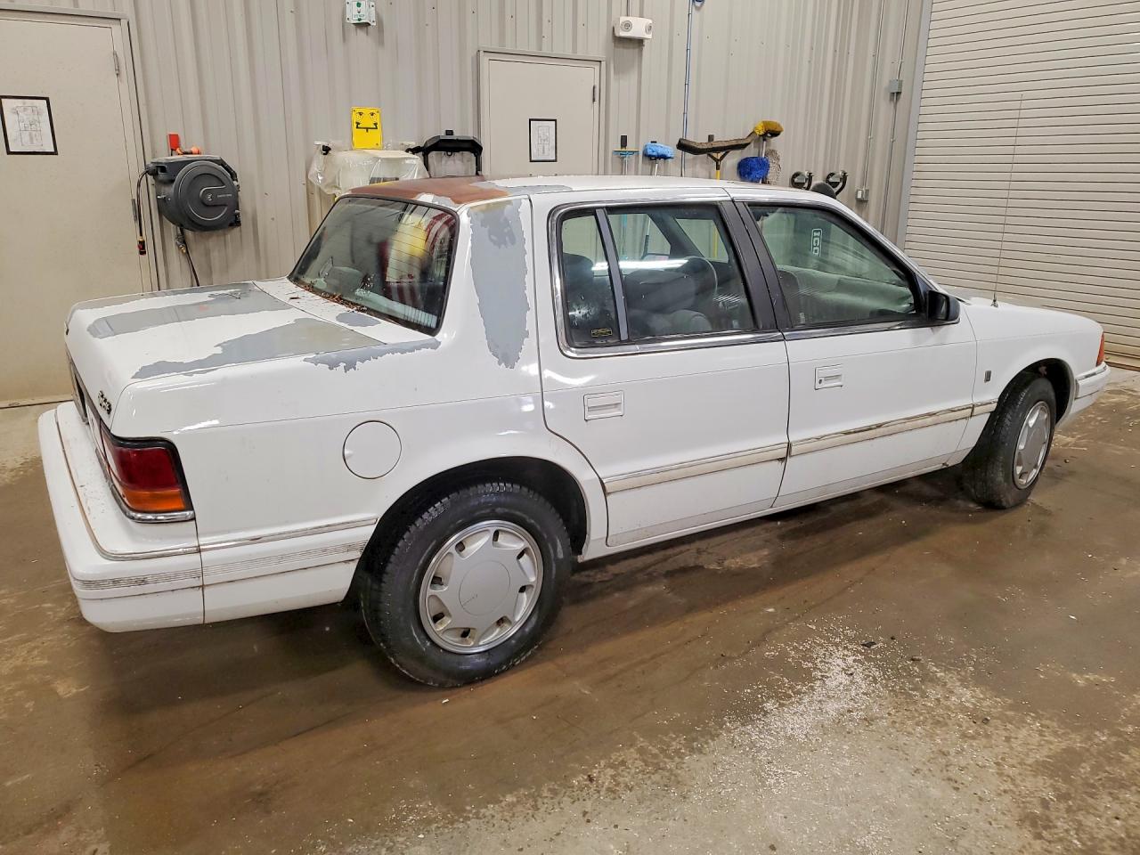 1991 Dodge Spirit White vin: 1B3XA4637MF678124