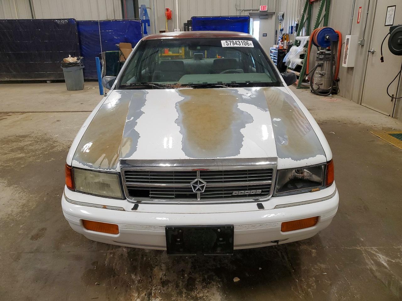 1991 Dodge Spirit White vin: 1B3XA4637MF678124