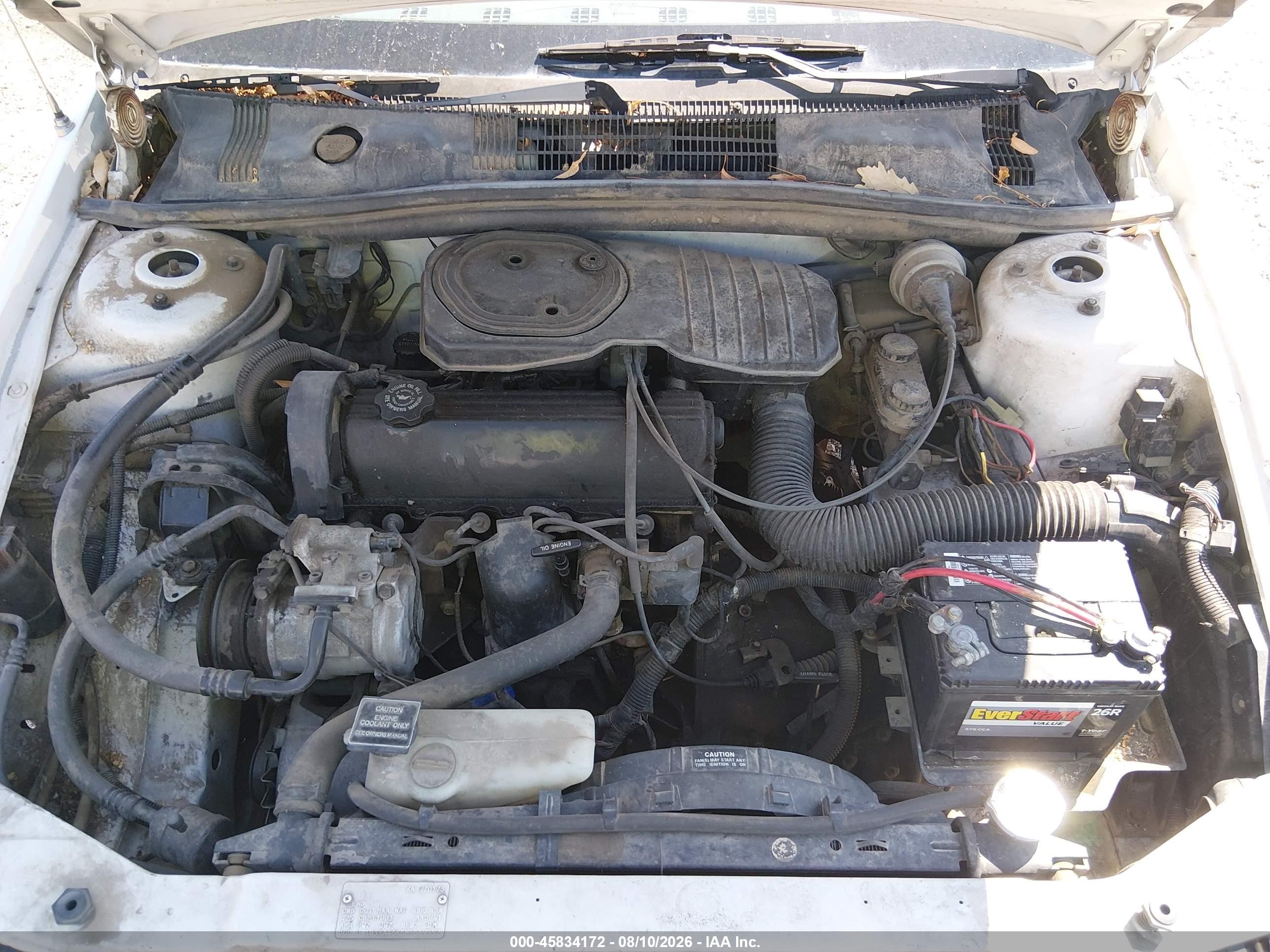 1991 Dodge Spirit   White vin: 1B3XA46K6MF669552