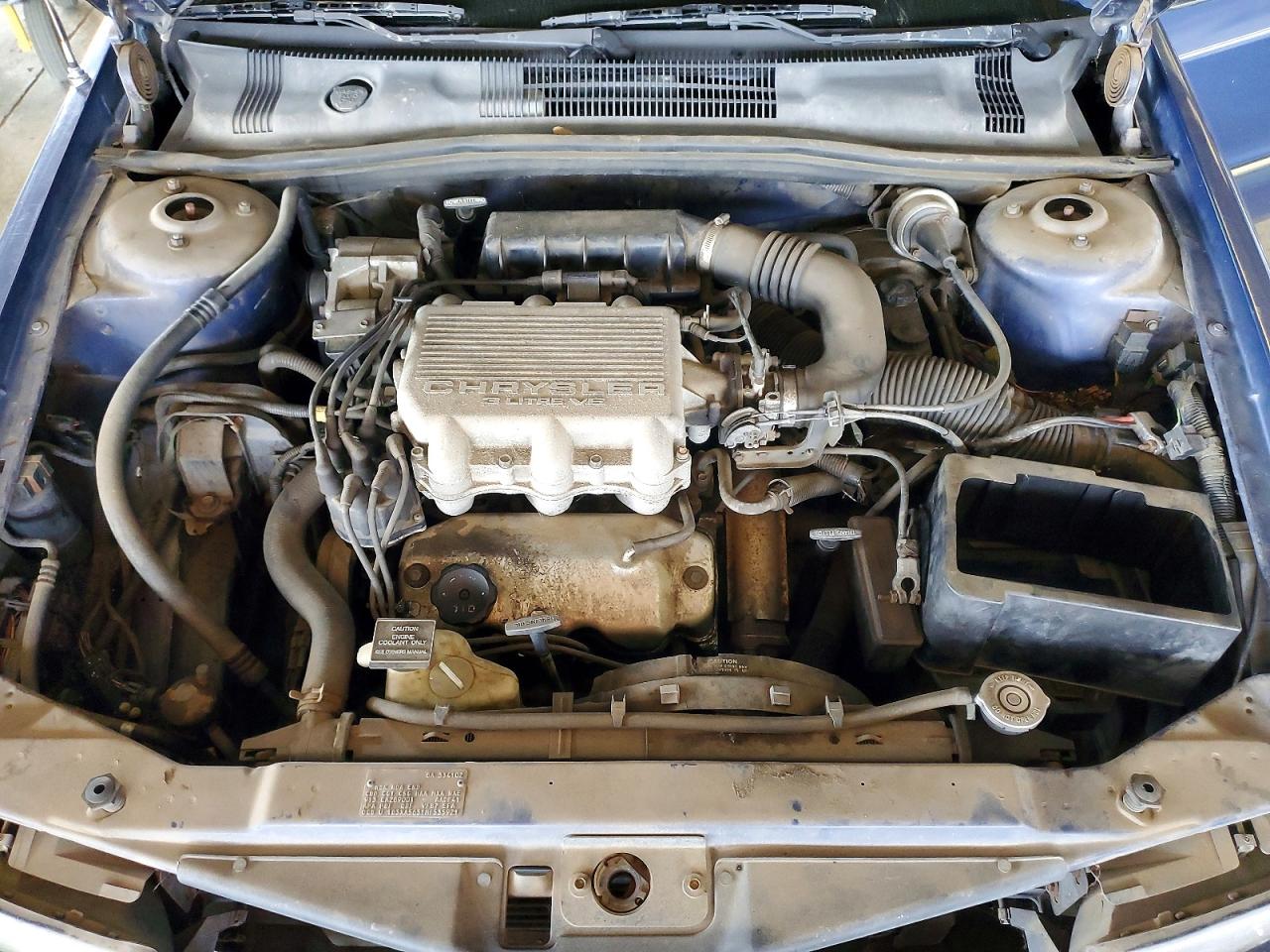 1991 Dodge Spirit Blue vin: 1B3XA5631MF535921