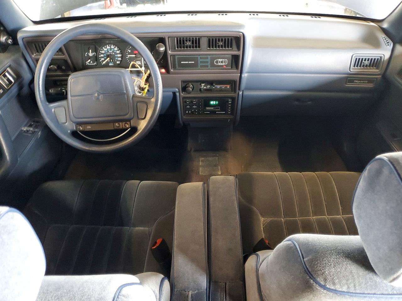 1991 Dodge Spirit Blue vin: 1B3XA5631MF535921