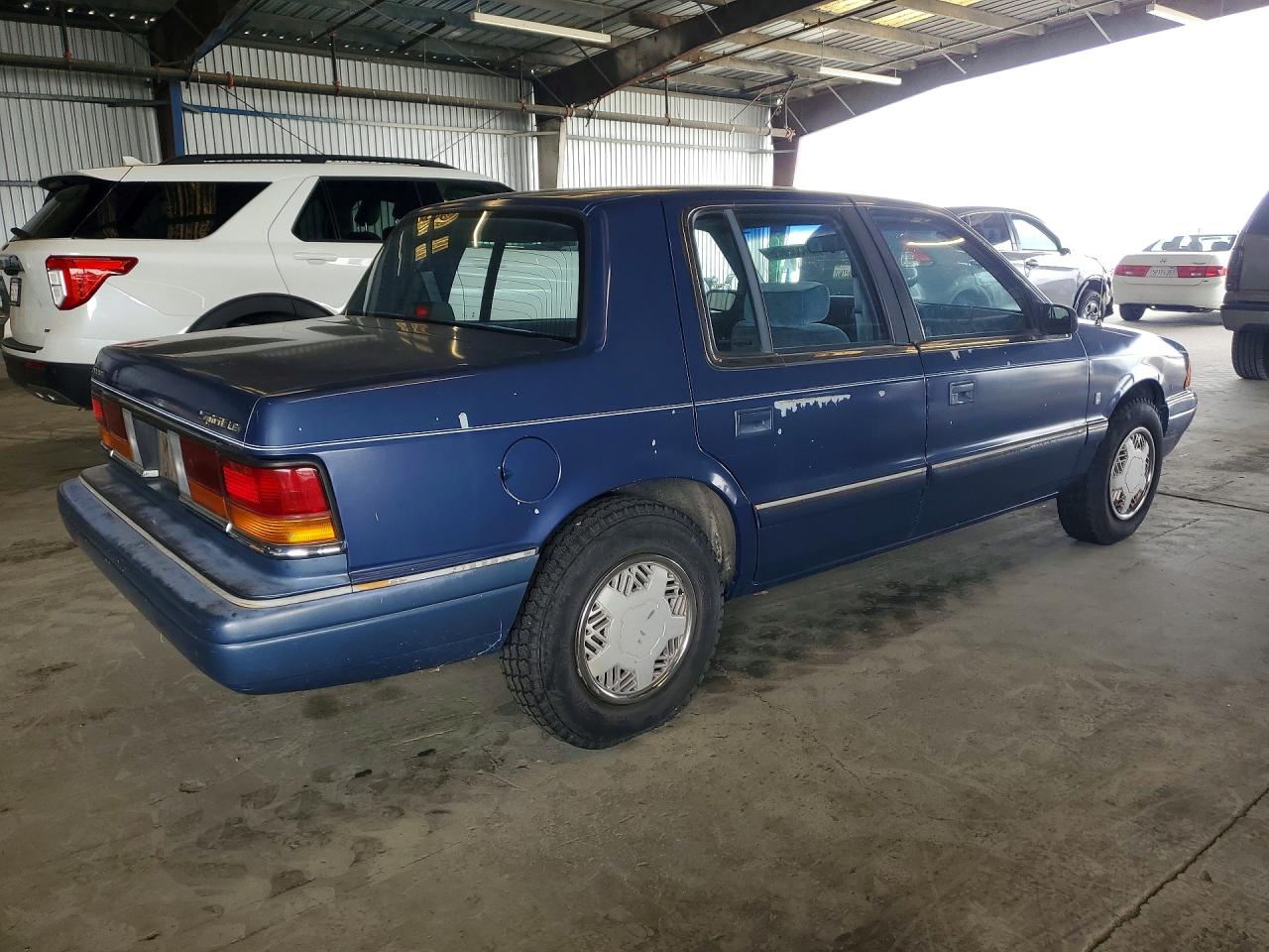 1991 Dodge Spirit Blue vin: 1B3XA5631MF535921