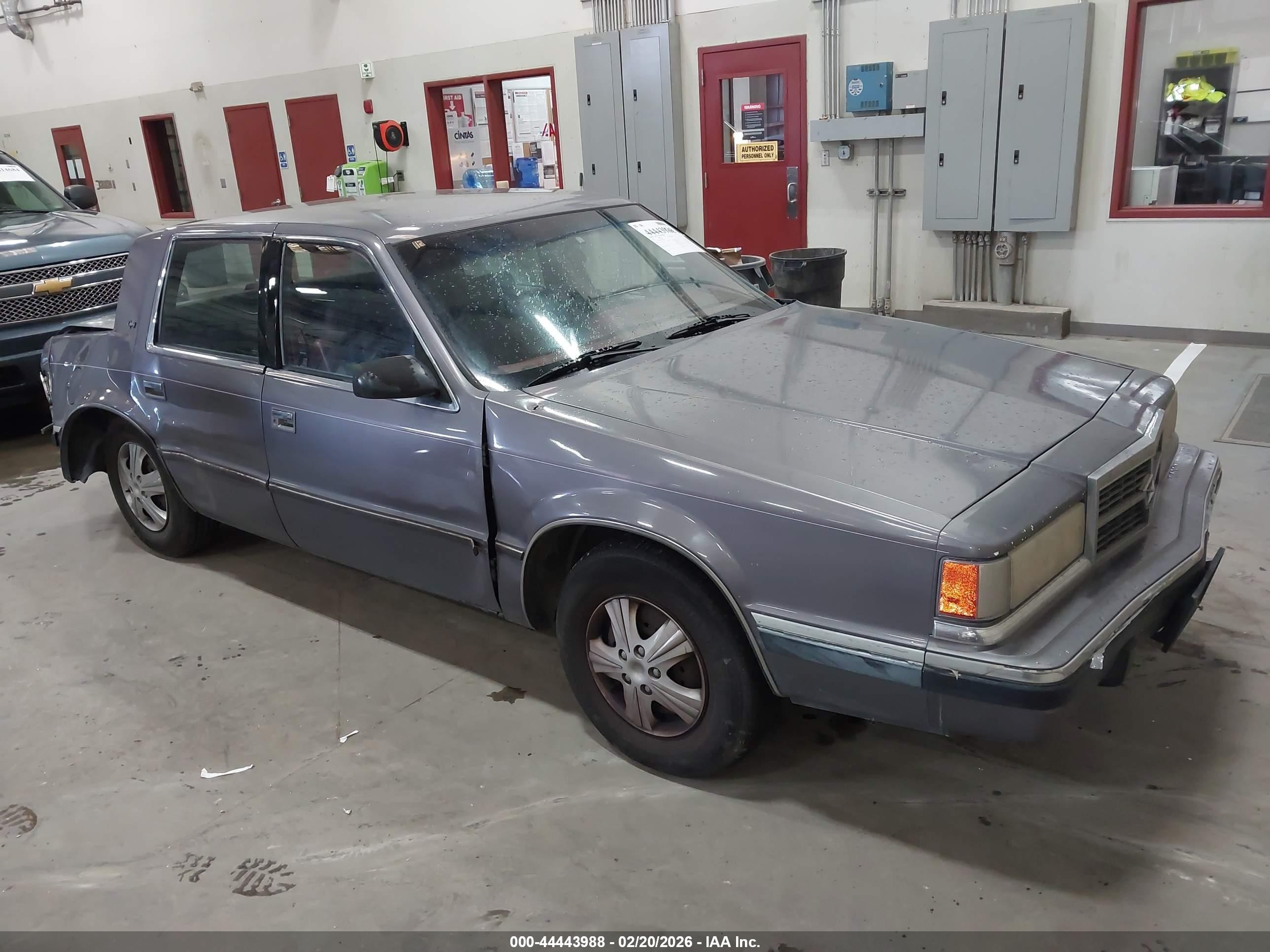1993 Dodge Dynasty   Gray vin: 1B3XC46R4PD197875