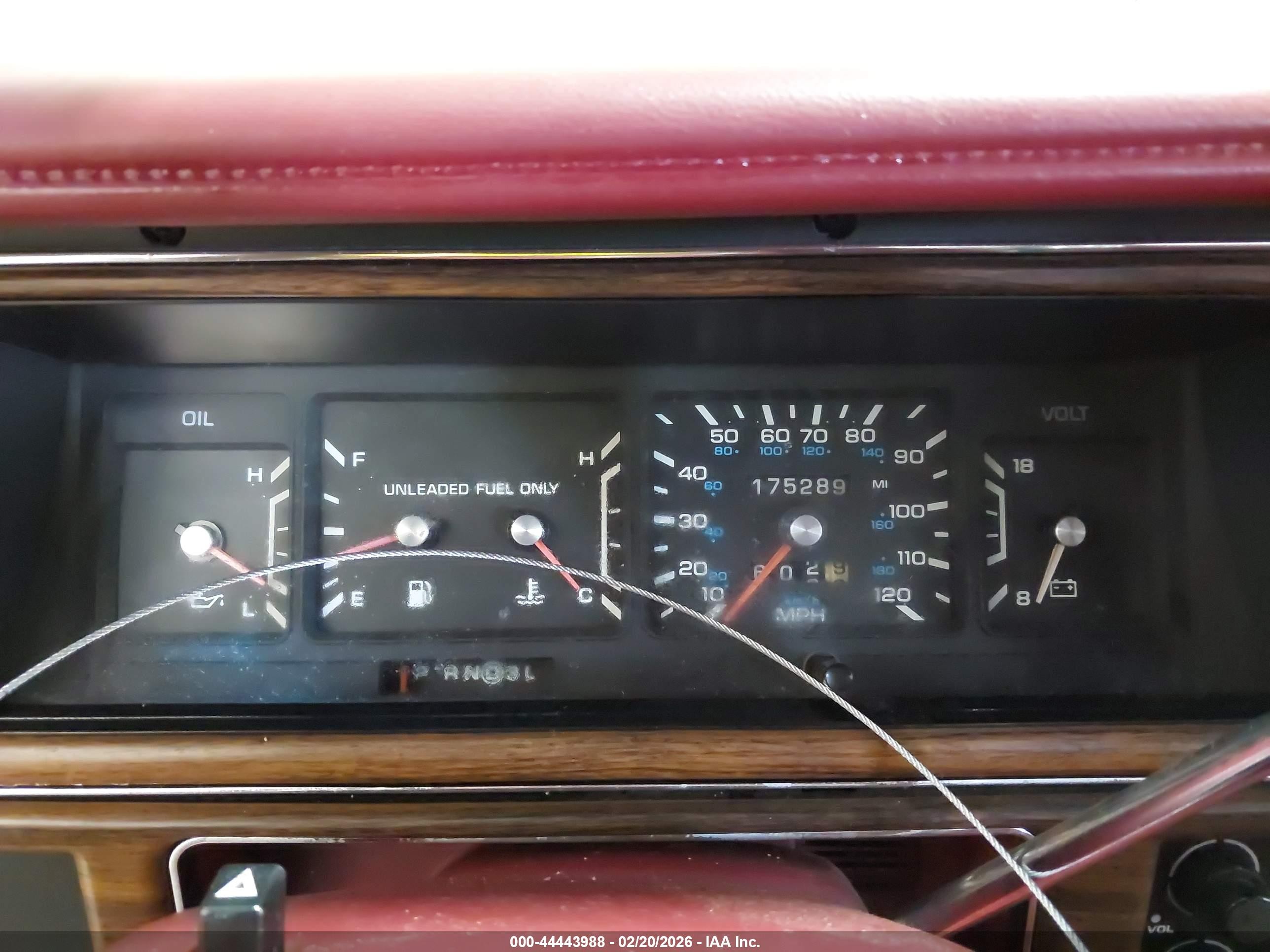 1993 Dodge Dynasty   Gray vin: 1B3XC46R4PD197875