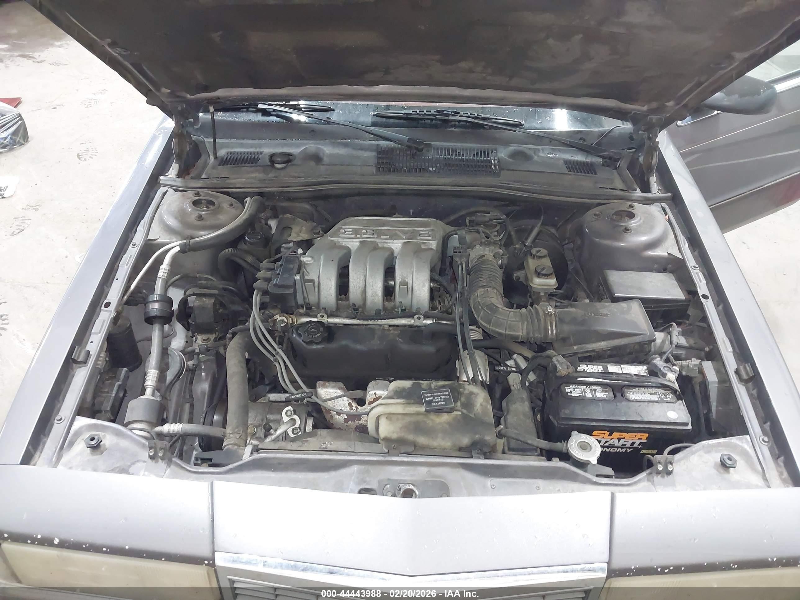 1993 Dodge Dynasty   Gray vin: 1B3XC46R4PD197875