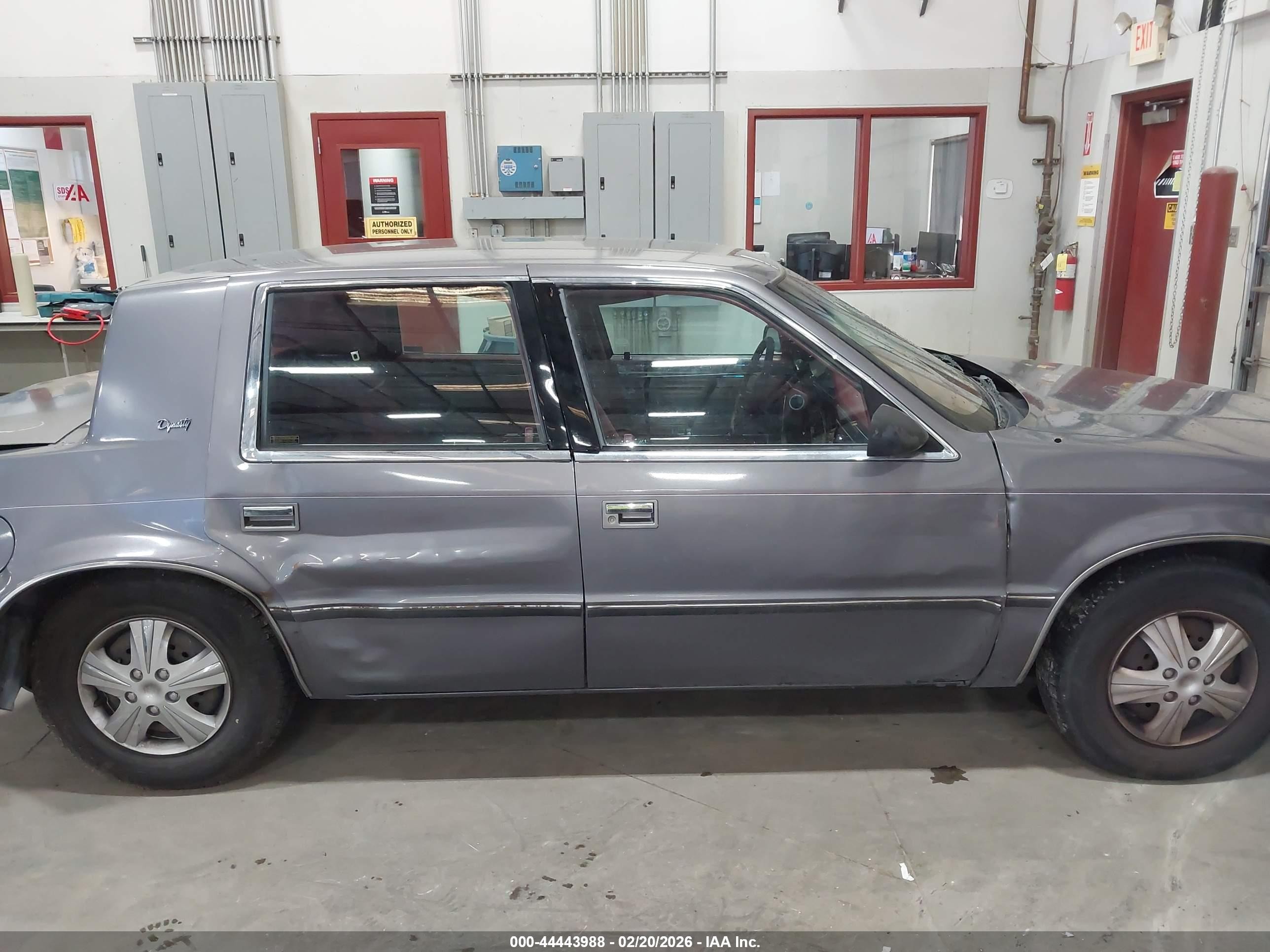 1993 Dodge Dynasty   Gray vin: 1B3XC46R4PD197875
