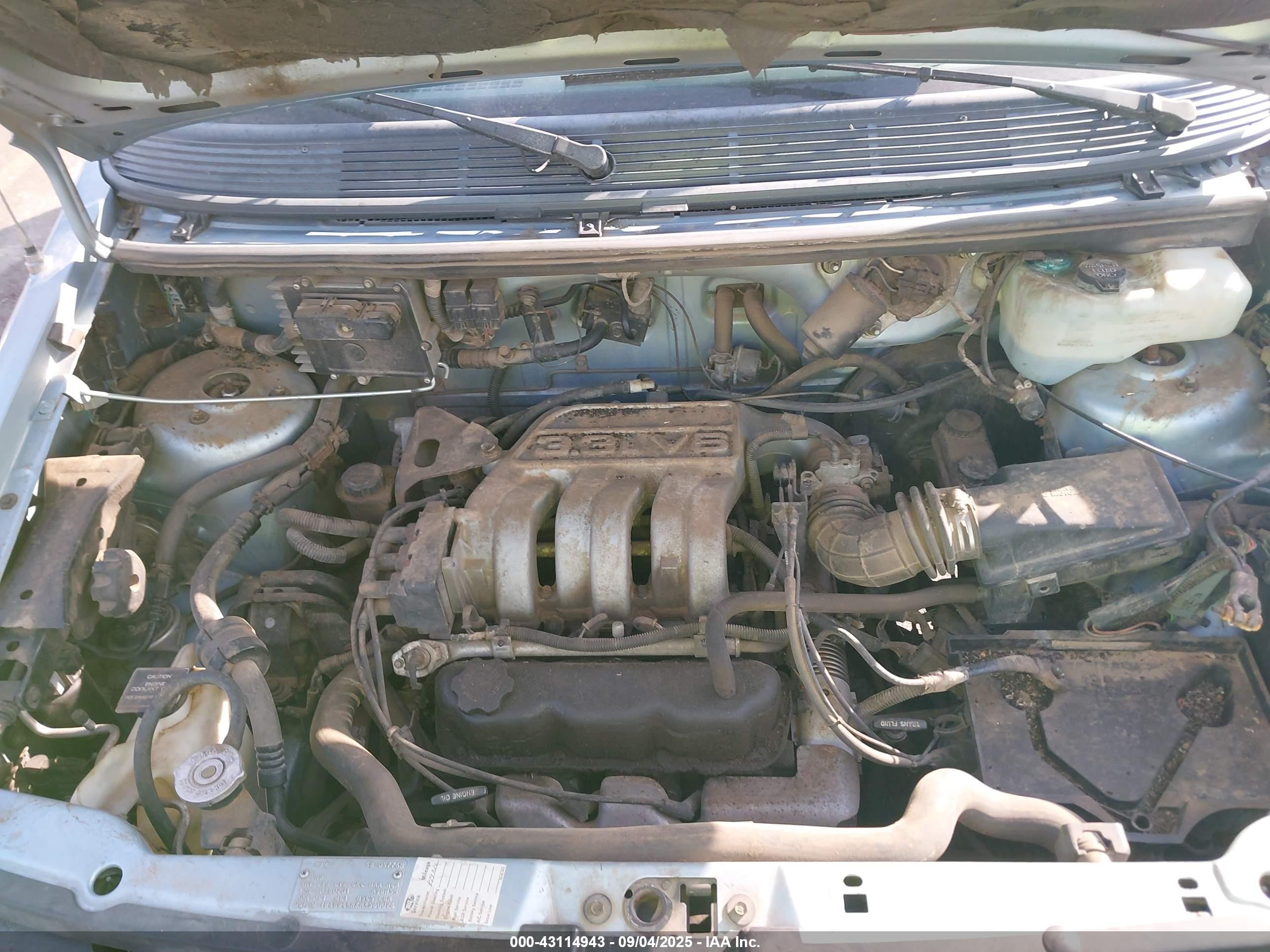 1991 Dodge Grand Caravan Se Blue vin: 1B4GD44RXMX560024