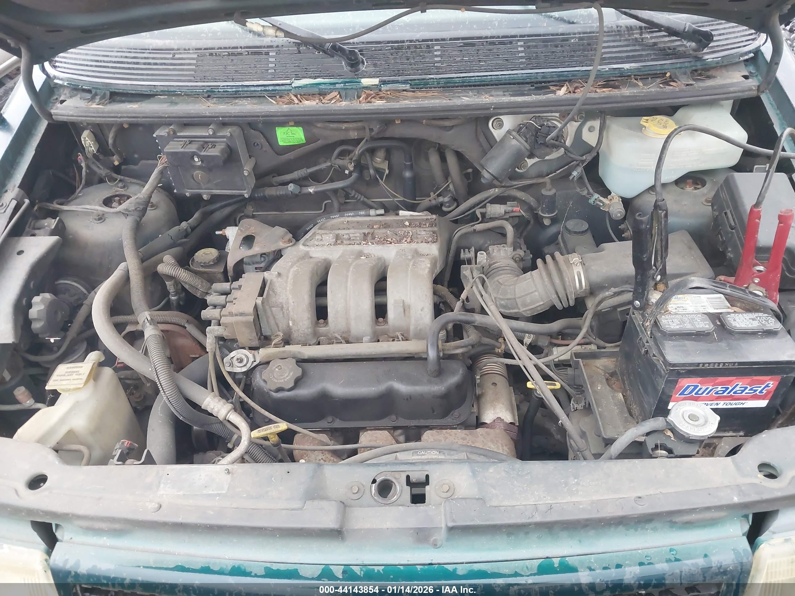 1995 Dodge Grand Caravan Se Green vin: 1B4GH44R1SX587940