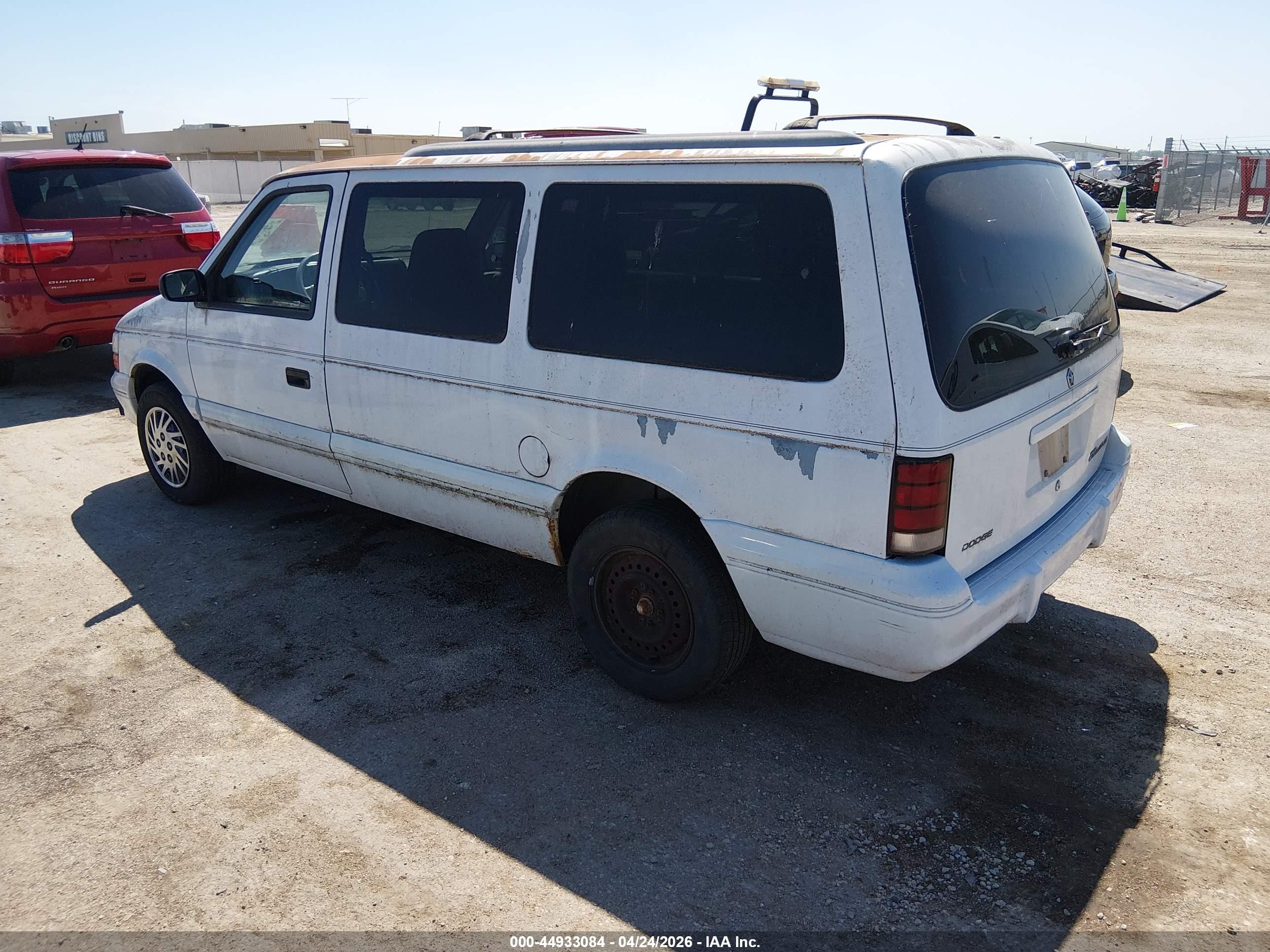 1995 Dodge Grand Caravan Se White vin: 1B4GH44R1SX641253