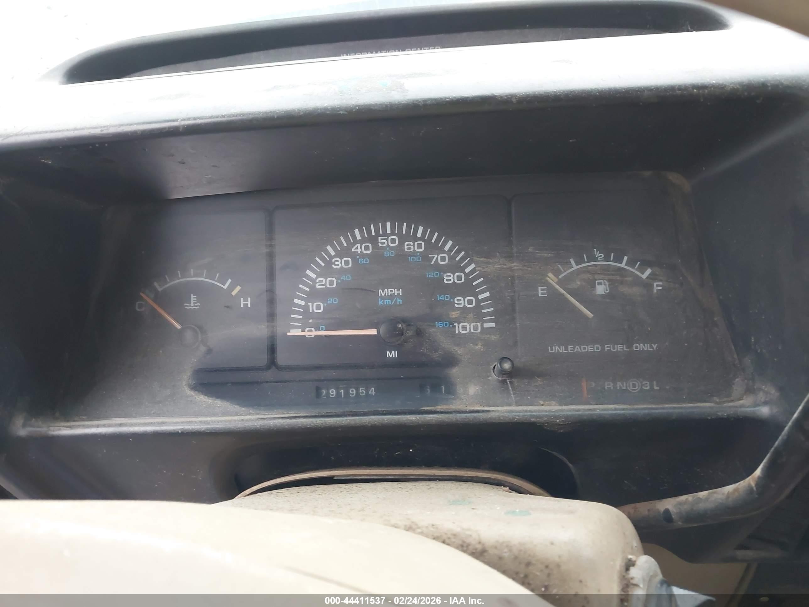 1993 Dodge Grand Caravan Se Green vin: 1B4GH44R4PX613745