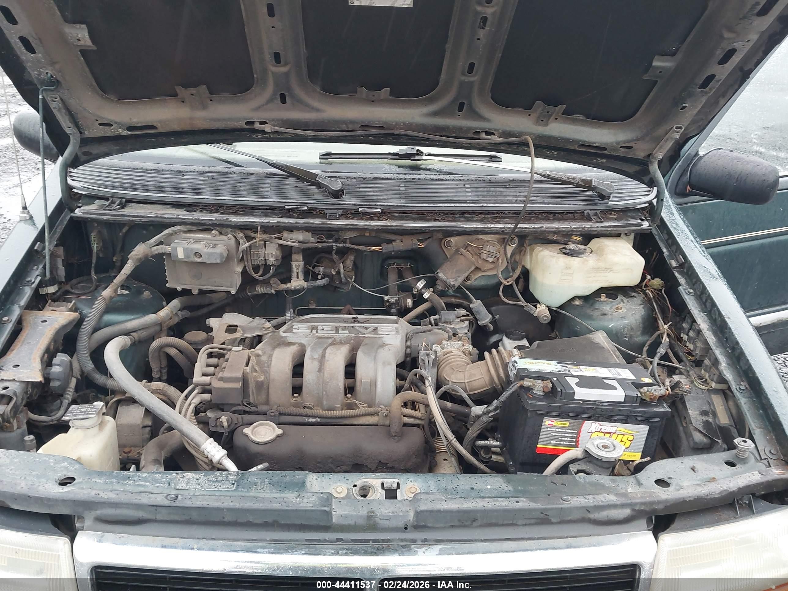 1993 Dodge Grand Caravan Se Green vin: 1B4GH44R4PX613745