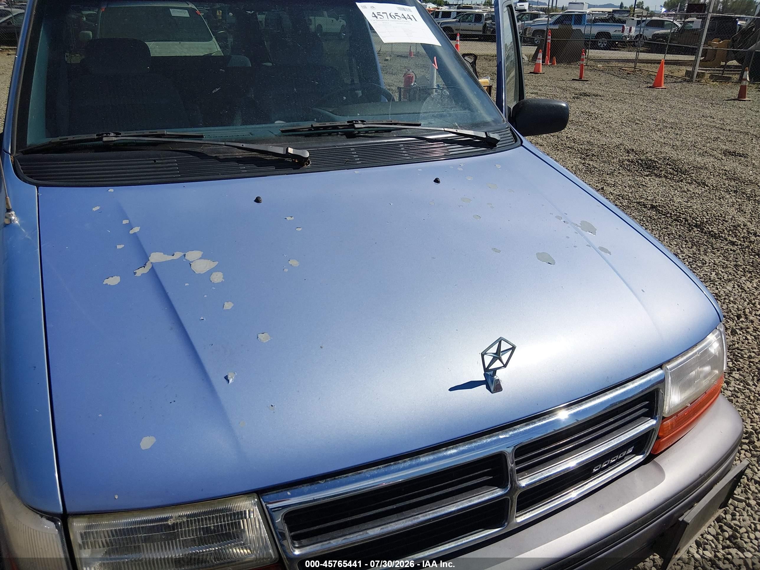 1993 Dodge Grand Caravan Le/es Purple vin: 1B4GH54R0PX534238