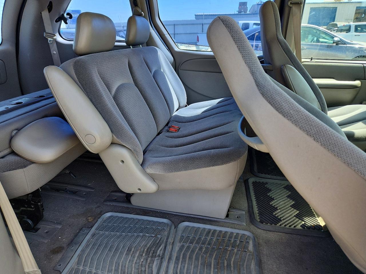 2002 Dodge Caravan Ec Blue vin: 1B4GP15BX2B632860