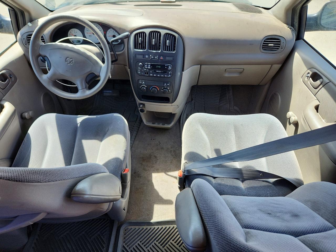 2002 Dodge Caravan Ec Blue vin: 1B4GP15BX2B632860