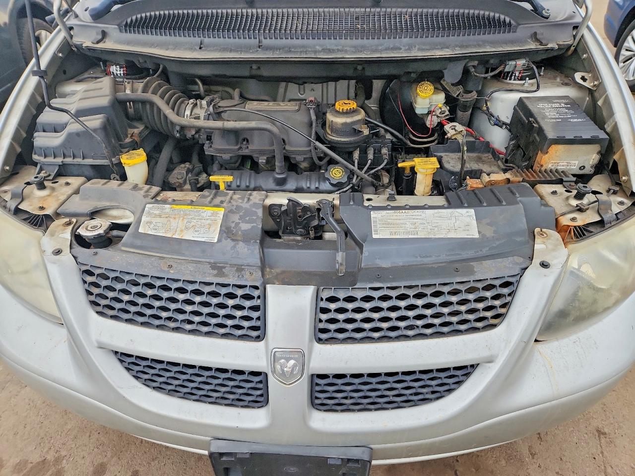 2002 Dodge Caravan Se Silver vin: 1B4GP24322B605359