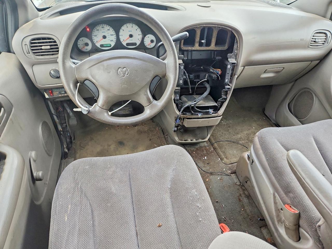 2002 Dodge Caravan Se Silver vin: 1B4GP24322B605359
